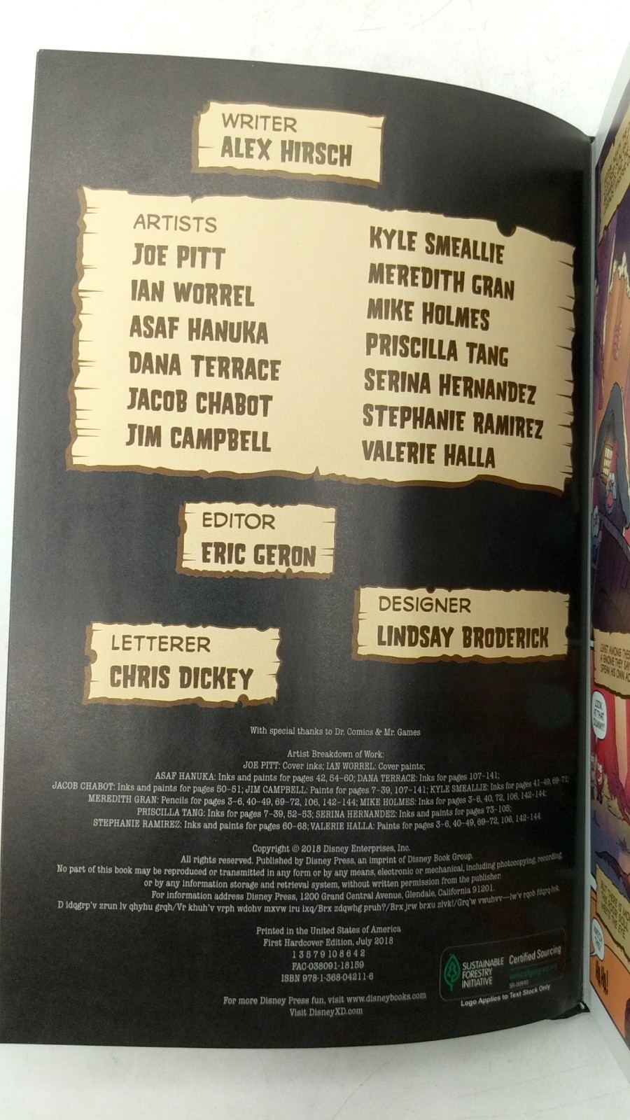 Gravity Falls: Lost Legends Alex Hirsch Hardcover First Hardcover Edition, Ju…