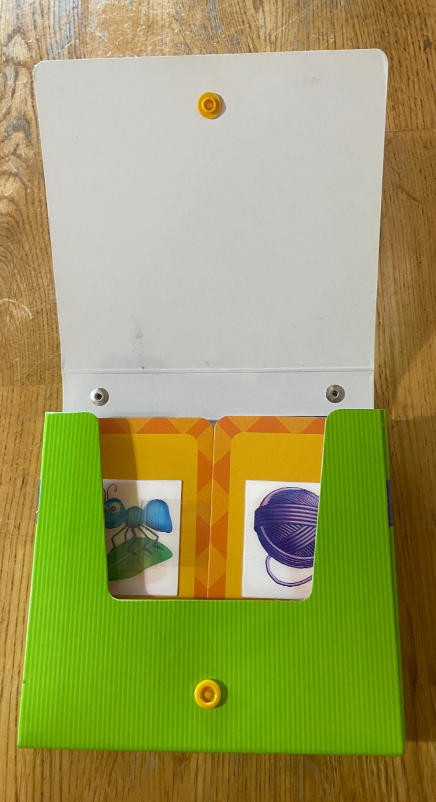 3D Alphabet Flash Cards Think & Blink School Zone, Complete, EXC