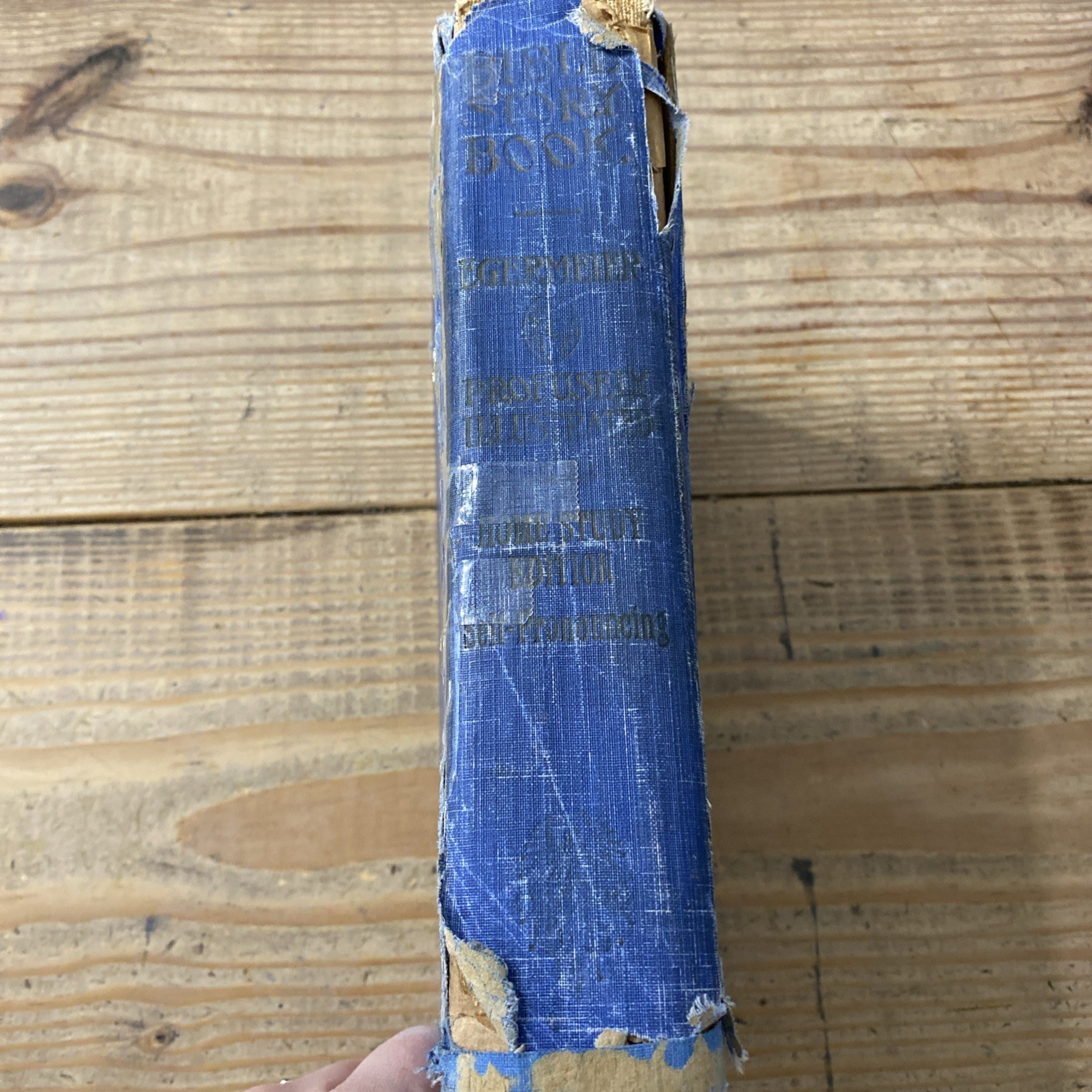 1927 Bible Story Book Elsie Egermeier Warner Press Anderson Vintage Antique