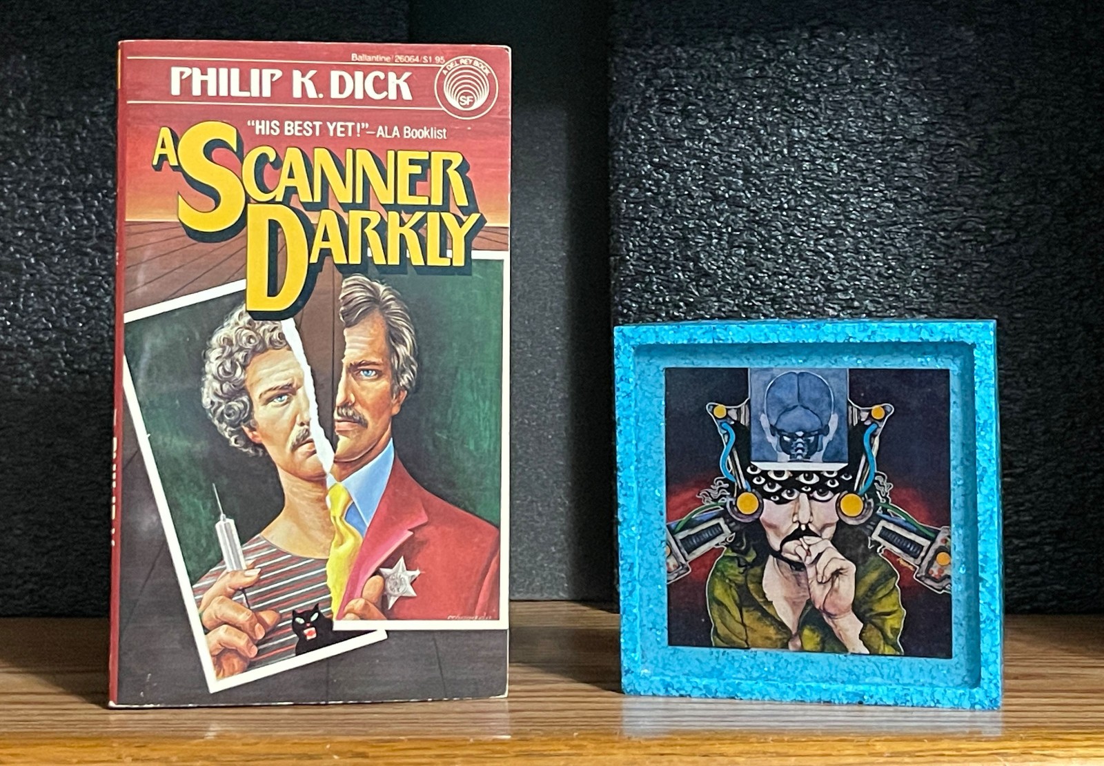 VTG SCIFI PB Philip K Dick A Scanner Darkly Drug Culture Speculative Fiction PKD
