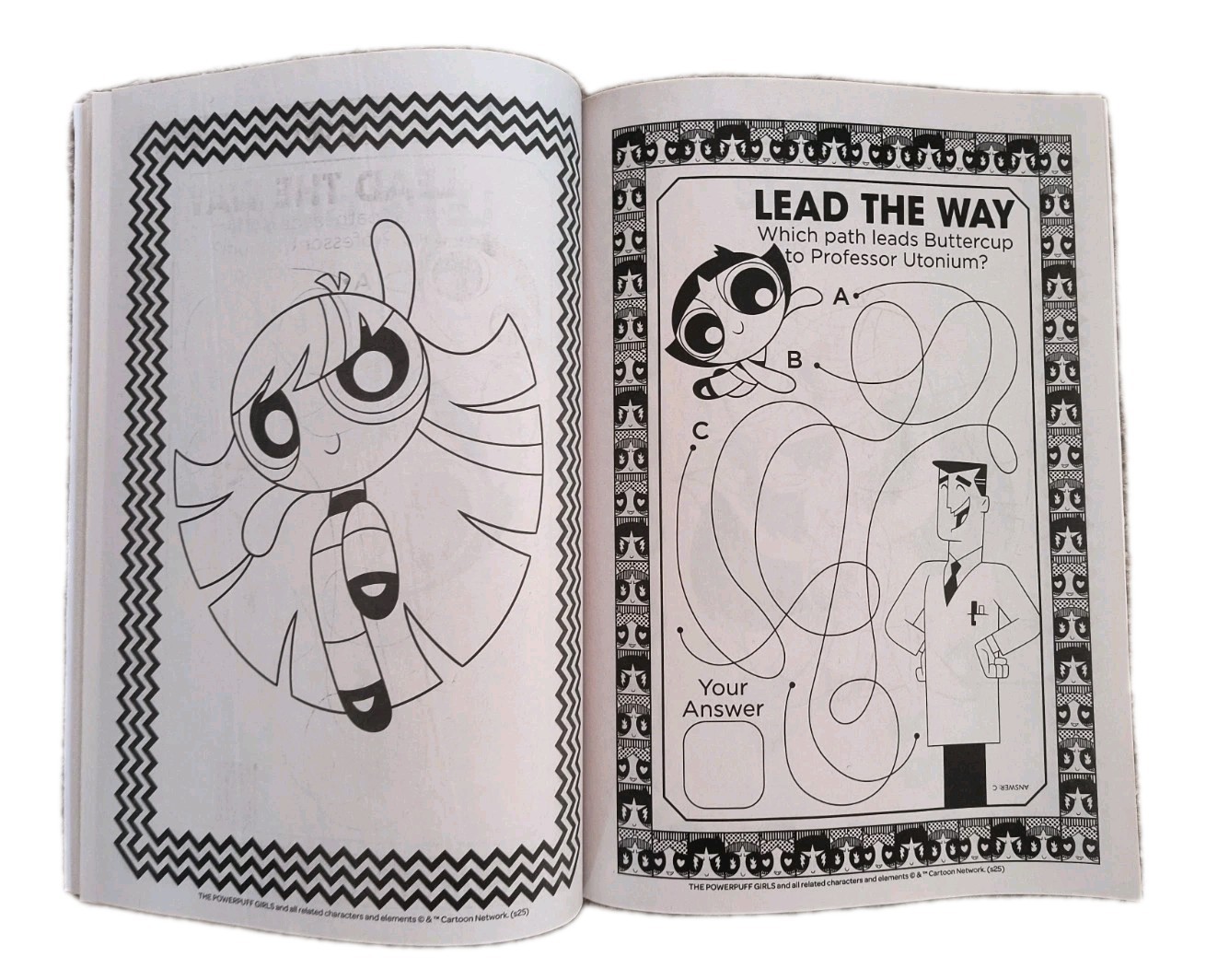 THE POWERPUFF GIRLS JUMBO COLORING AND ACTIVITY BOOK BY BENDON NEW! FREE SHIP!