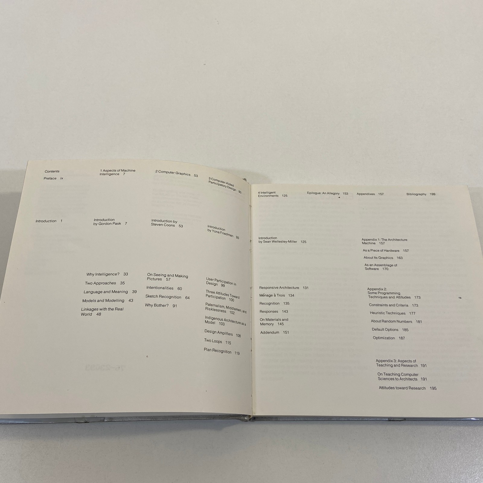 Soft Architecture Machines Nicholas Negroponte Ex Library 1975 VTG HCDJ MIT