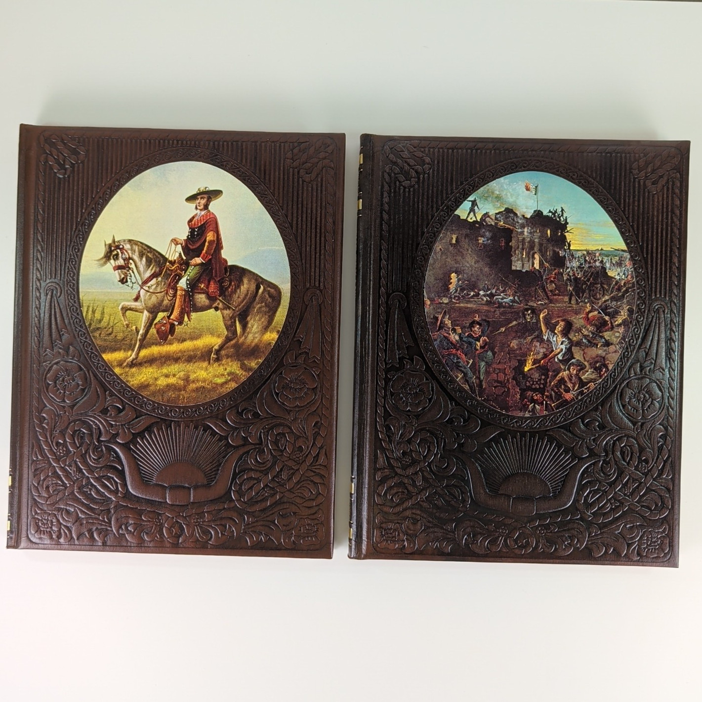 Time Life The Old West Series Lot Set 8 Books Hardcover Leatherette Vtg History