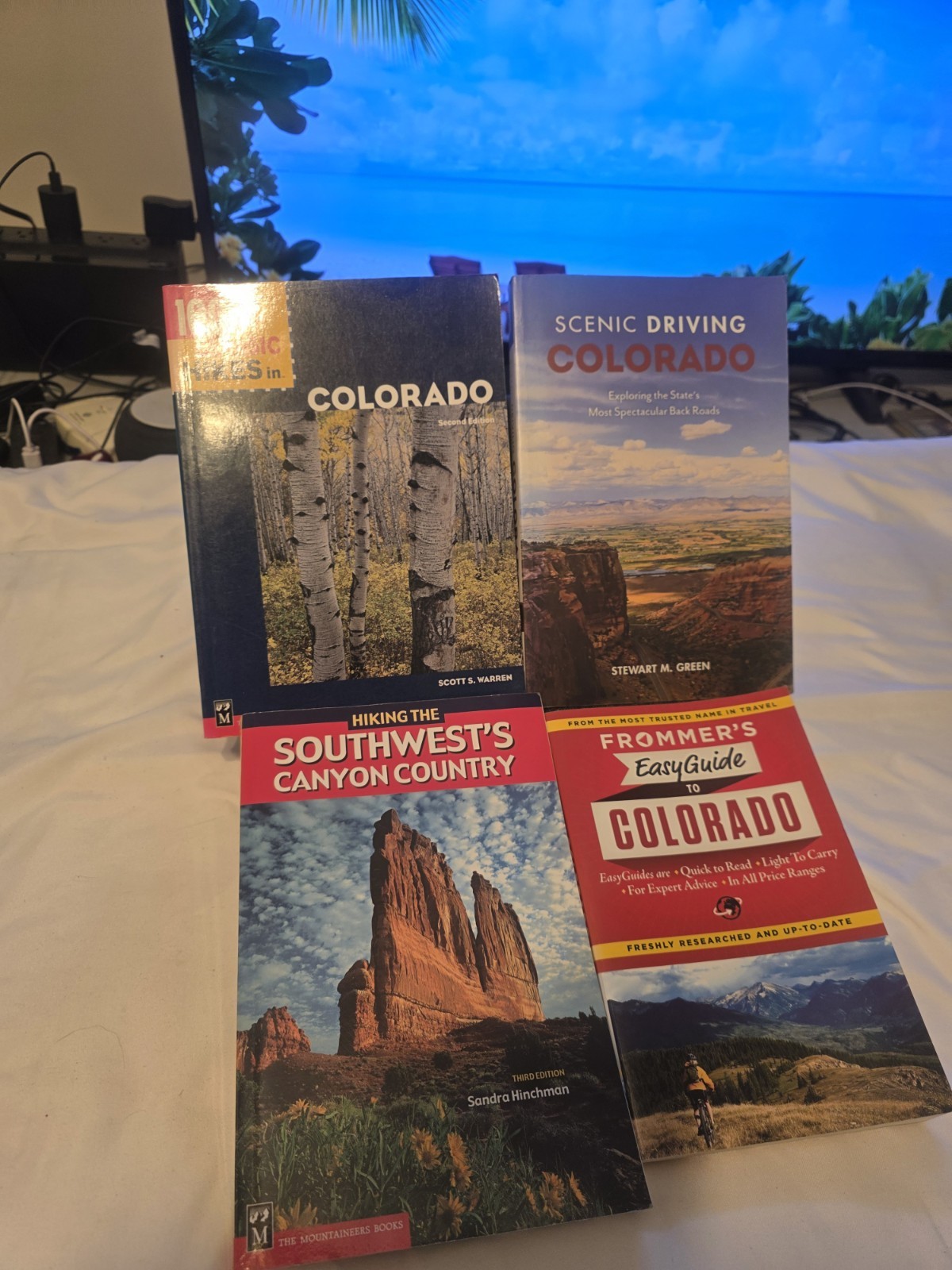 COLORADO/SOUTHWEST/GUIDE/VACATION PLANNERS, LOT OF 4 PAPERBACK BOOKS, FREE SHIP!
