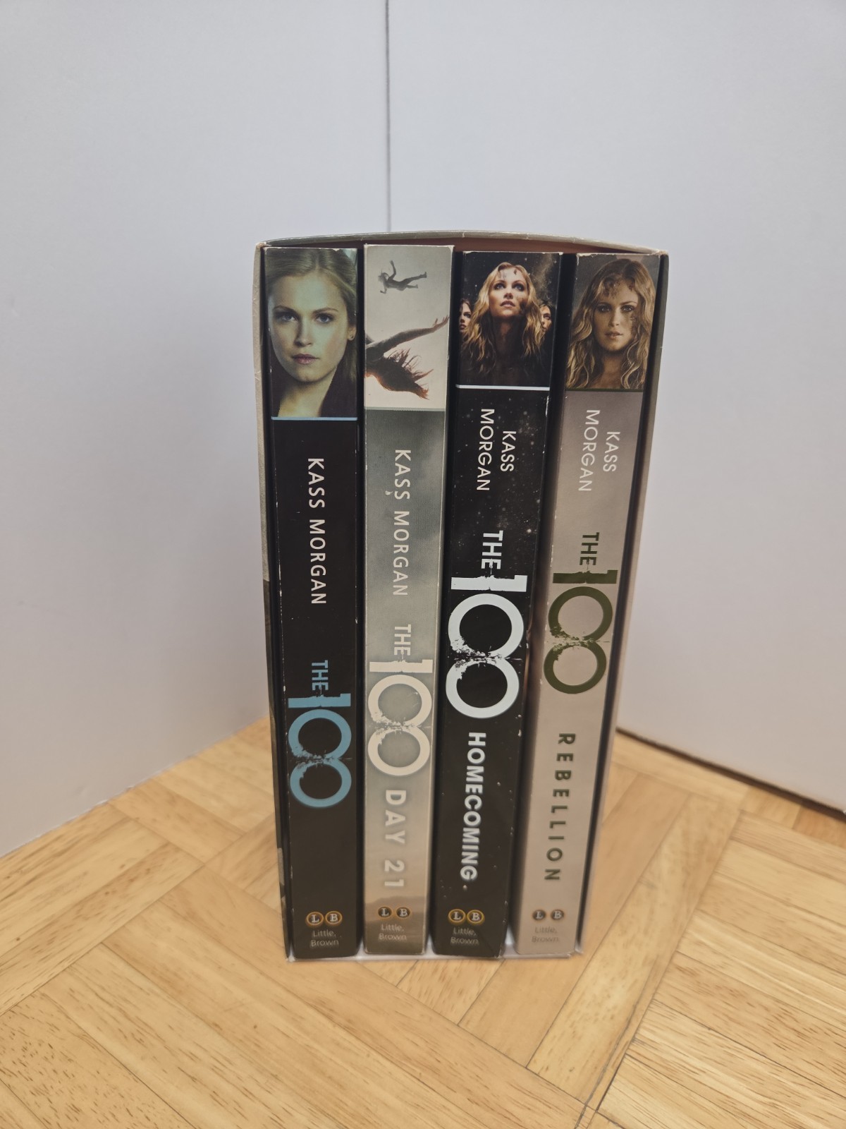 The 100 Series The 100 Complete 4 Book Set by Kass Morgan Paperback
