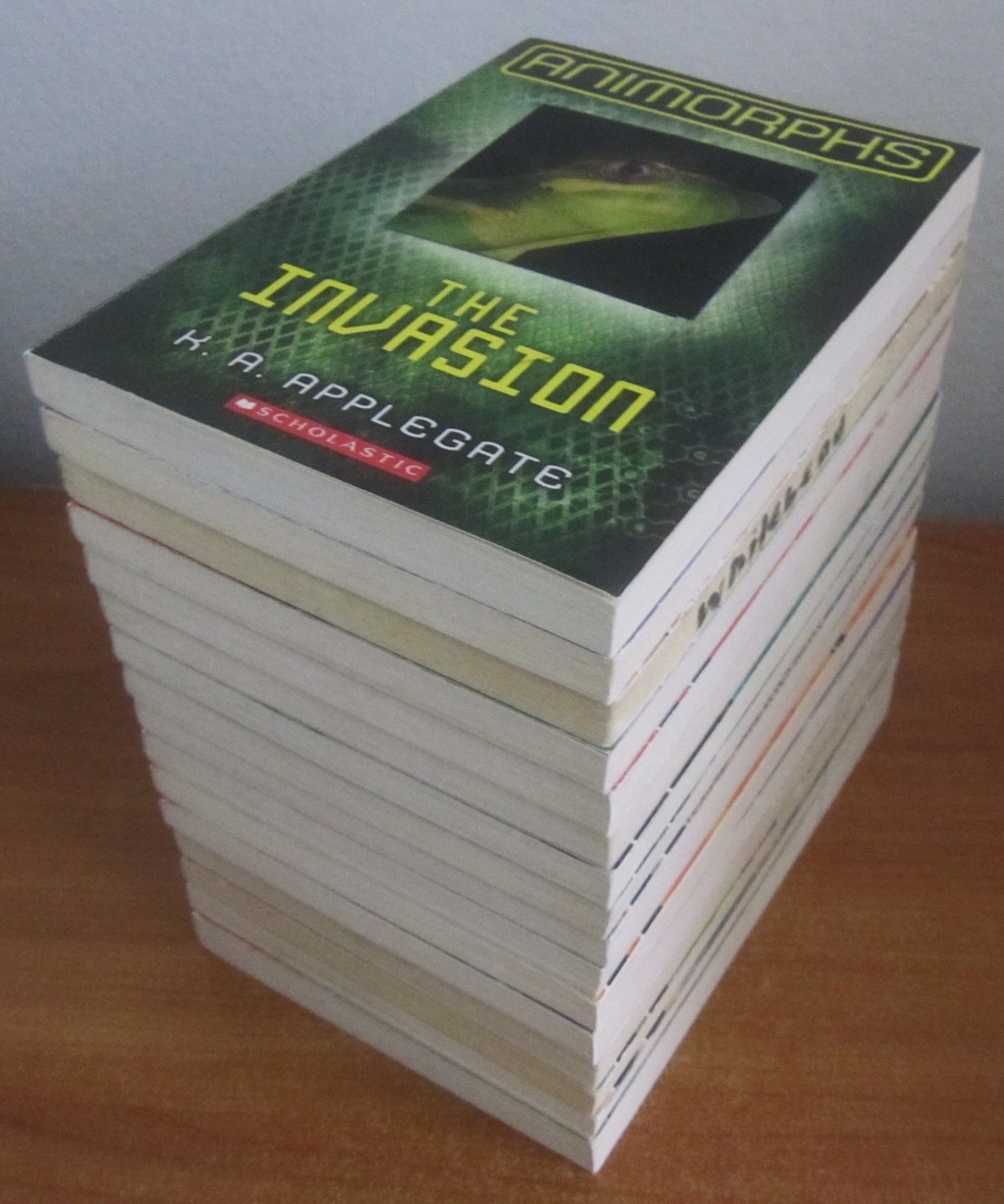 LOT OF 16 ANIMORPHS PB BOOKS BY K.A. APPLEGATE 1990s
