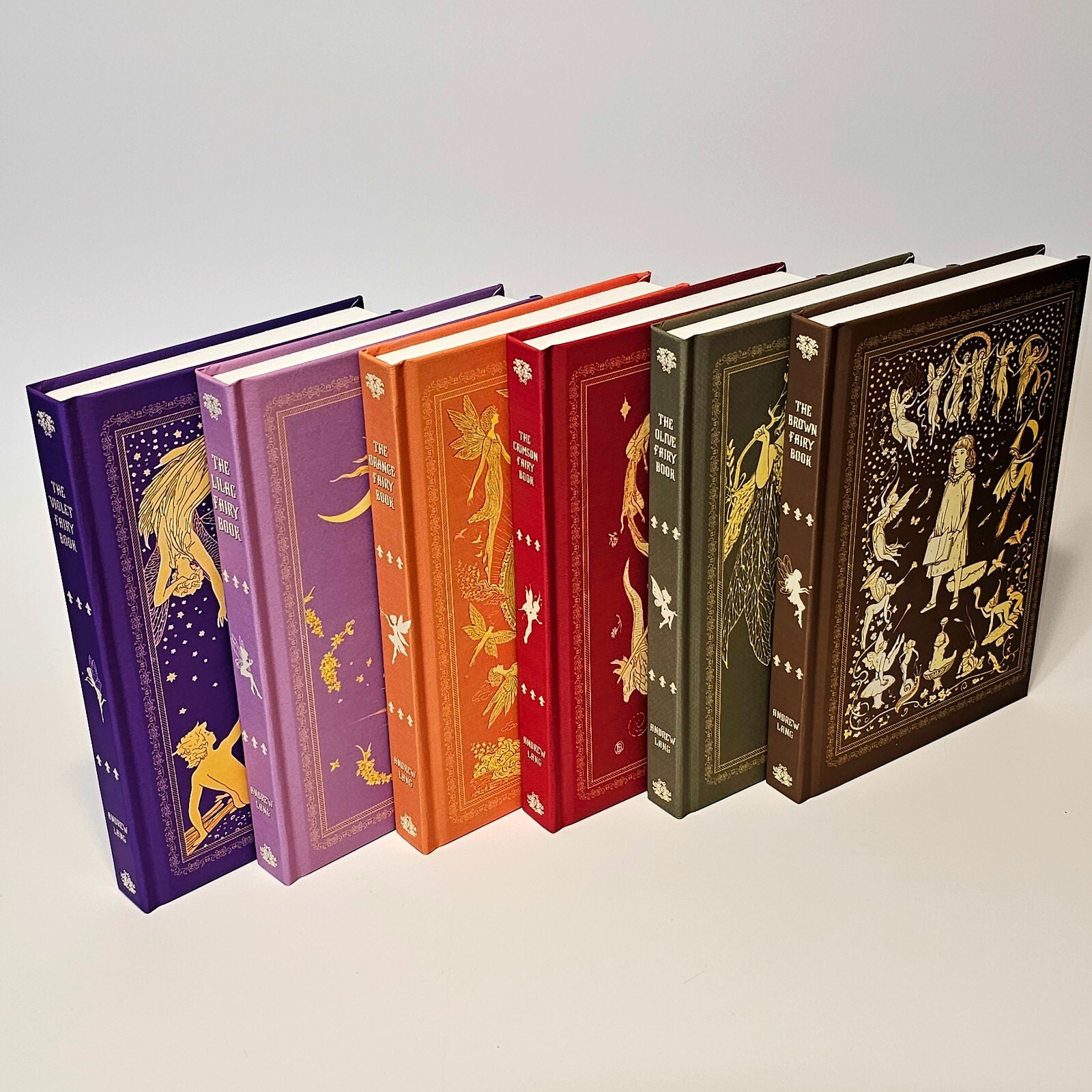 Andrew Lang Fairy Books Complete Set HC – 12 Books – Read Description