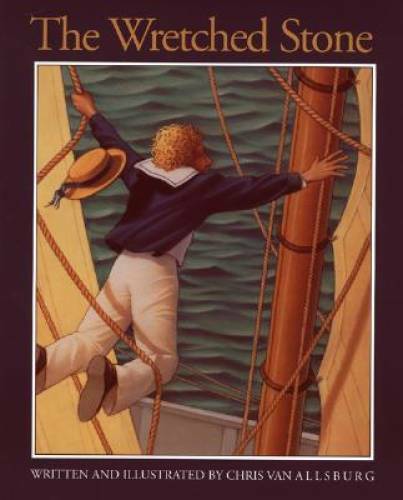 The Wretched Stone – Hardcover By Chris Van Allsburg – GOOD