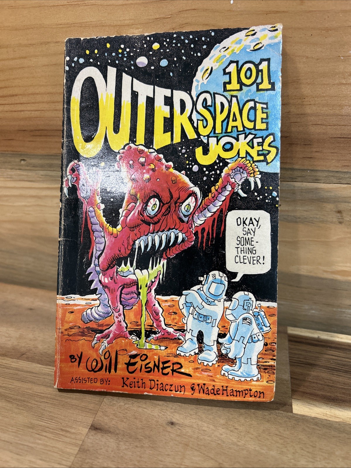 Vintage 1979 Will Eisner 101 OUTERSPACE JOKES Paperback Book VERY RARE!!