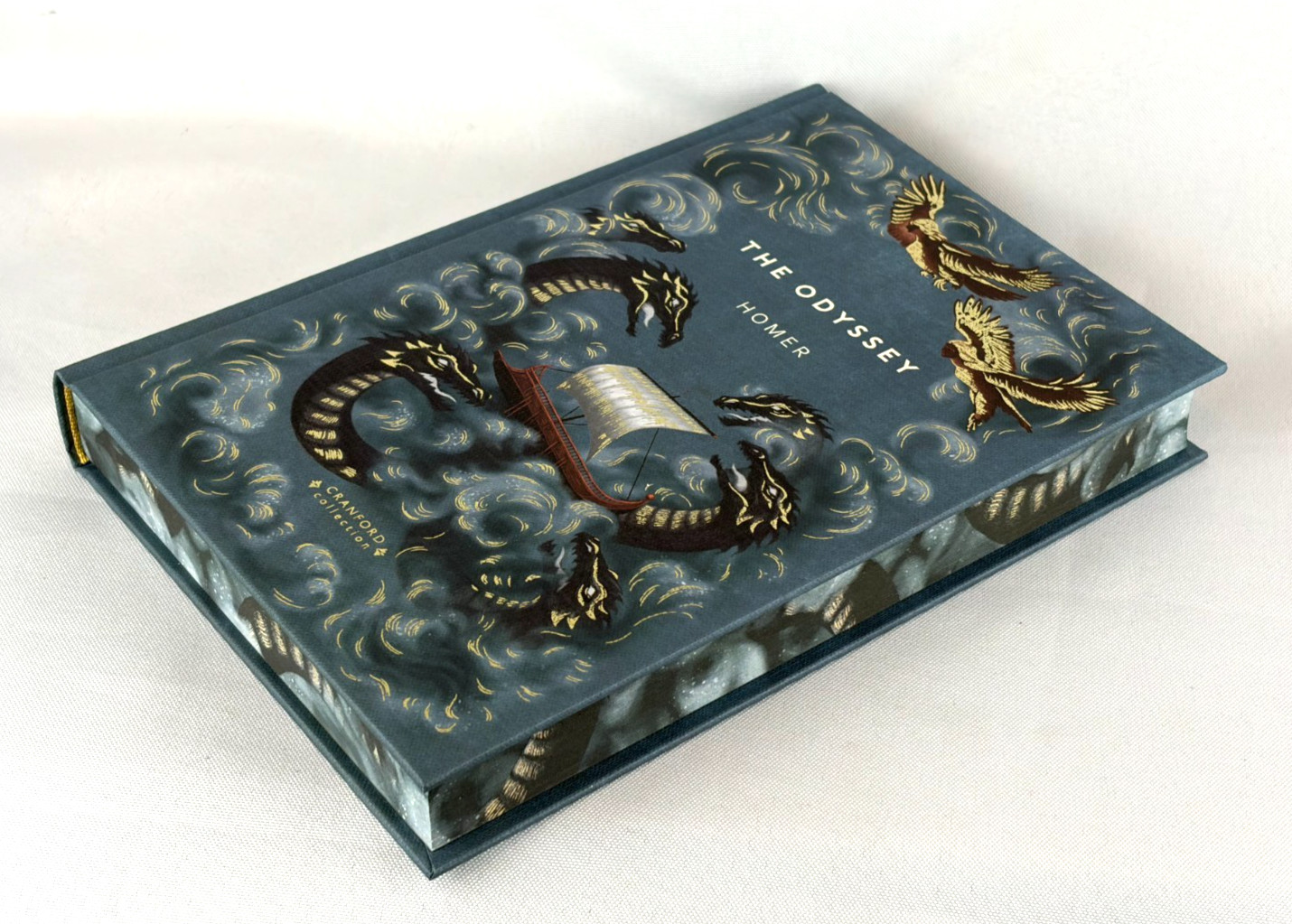 Rare – The Odyssey by Homer Cranford Collection Classic Painted Edges *New*