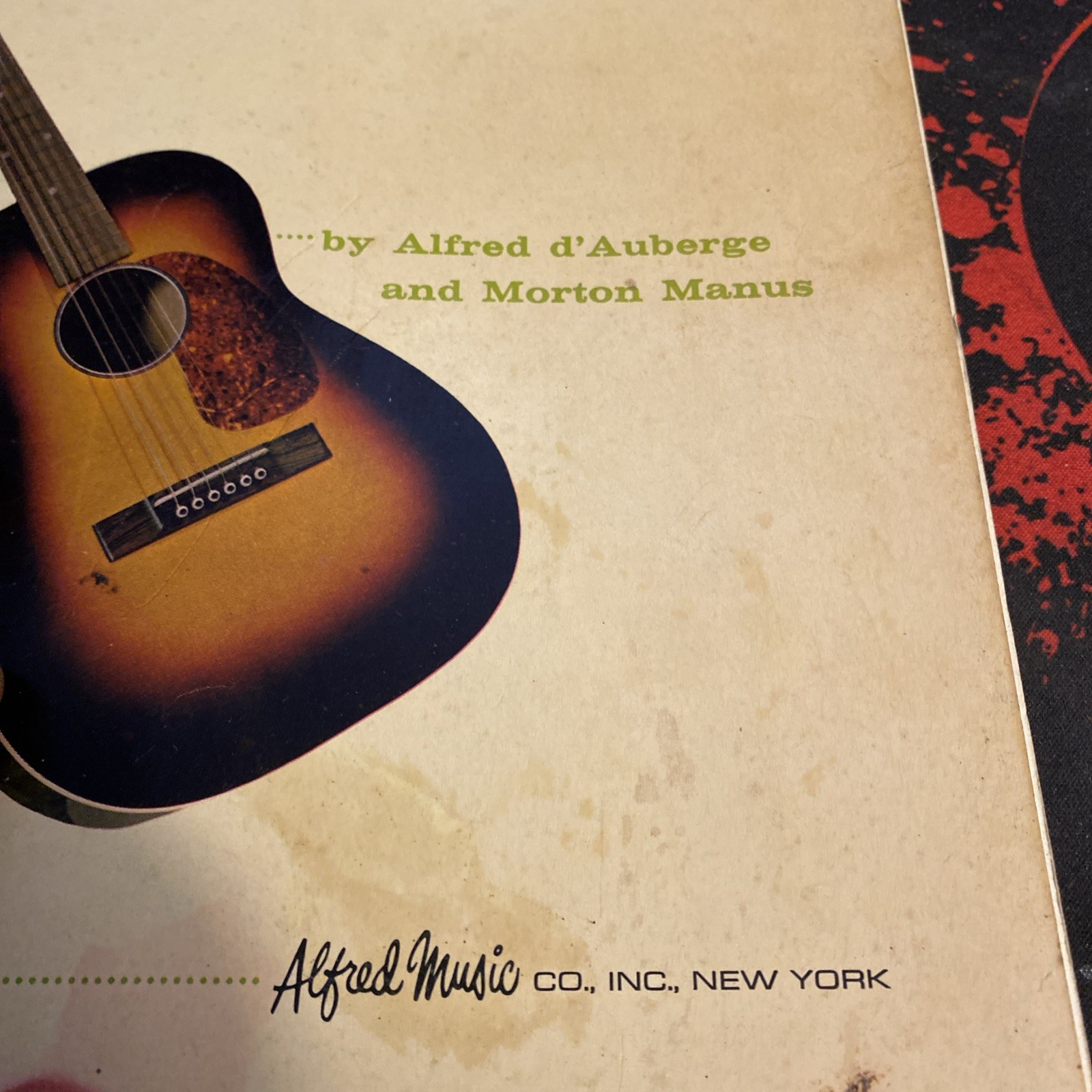 Alfred’s Basic Guitar Method Book 1 by Alfred d’Auberge – 1959