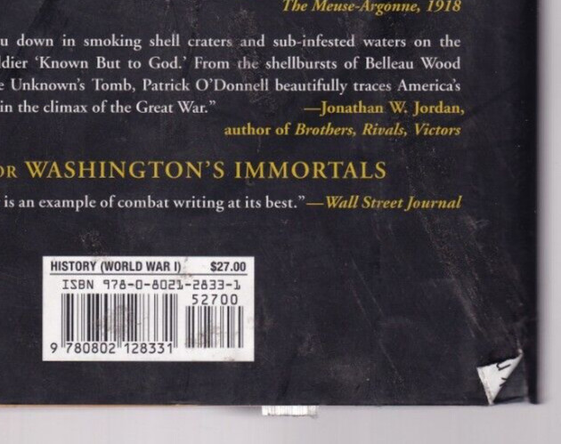 THE UNKNOWNS: by Patrick K. O’Donnell (2018 Hardcover){V1}