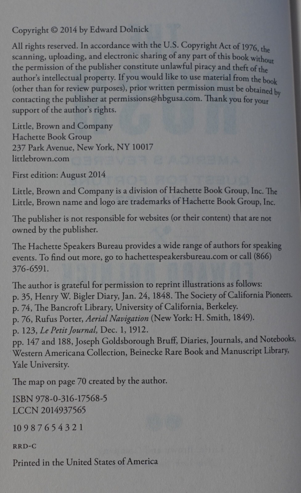 THE RUSH: AMERICA’S FEVERED QUEST FOR FORTUNE, 1848-1853 BY EDWARD DOLNICK