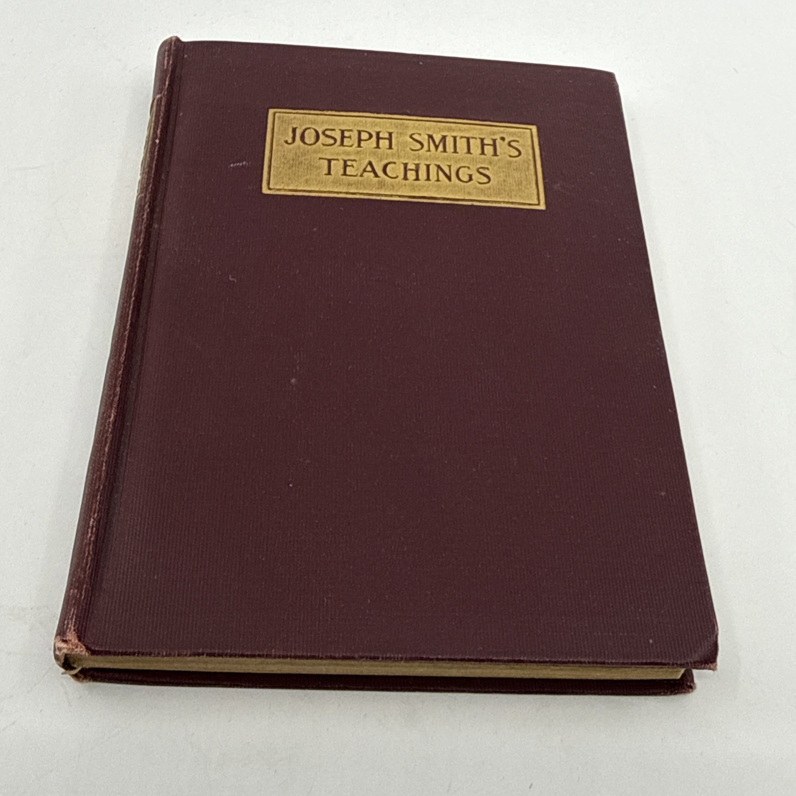 1912 Joseph Smith Teachings Classified Arrangement 1st Edition Edwin F Parry LDS