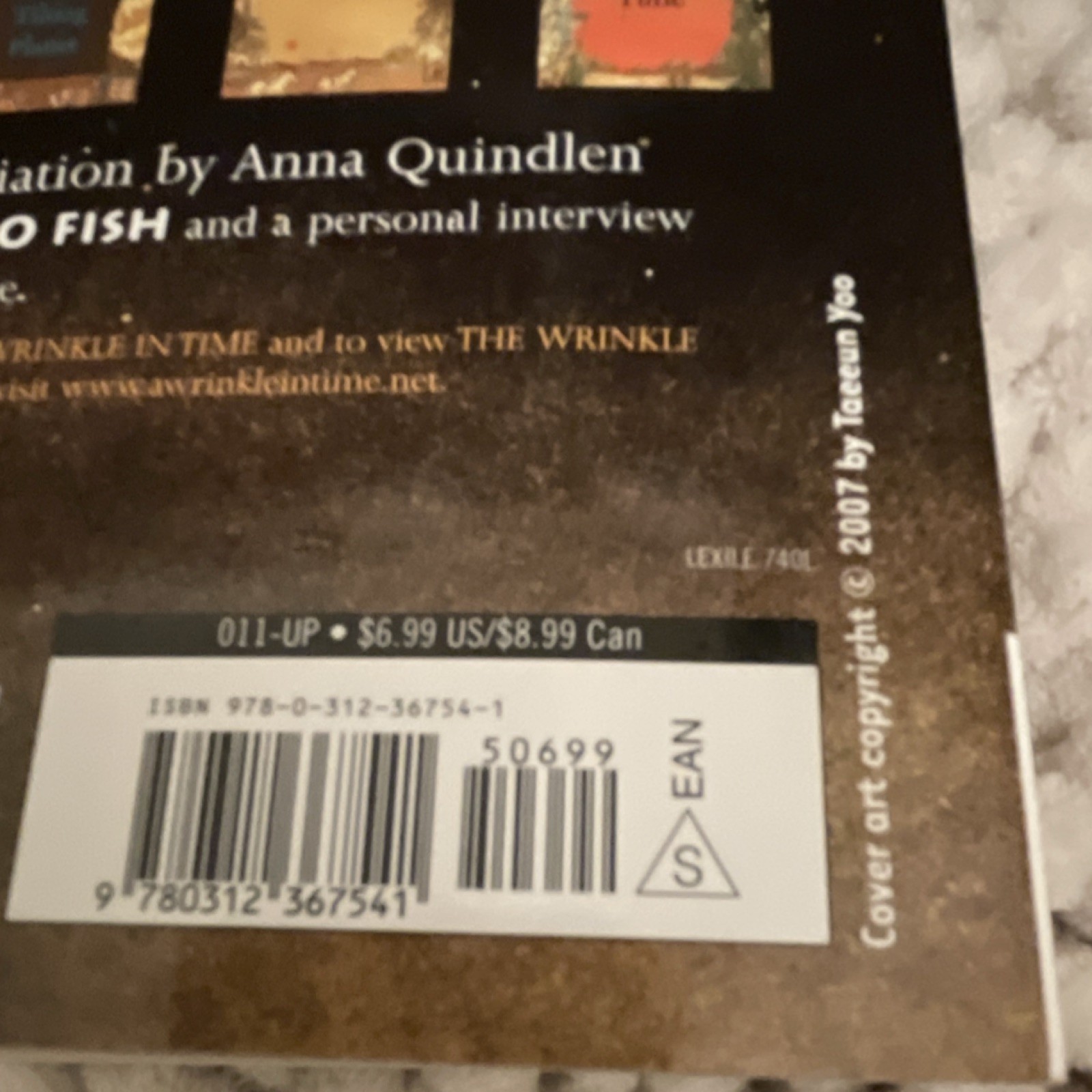 A Wrinkle in Time Madeleine L’Engle Square Fish Paperback Fantasy Time Travel