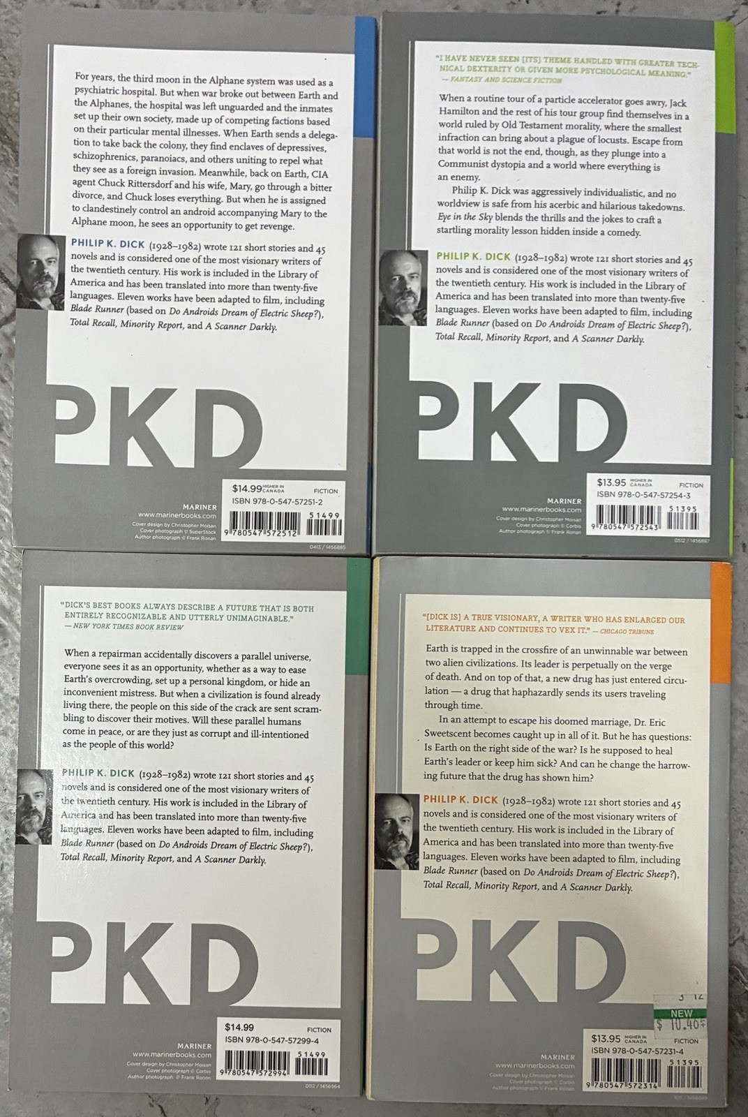 PKD Philip K Dick 4 Book Lot