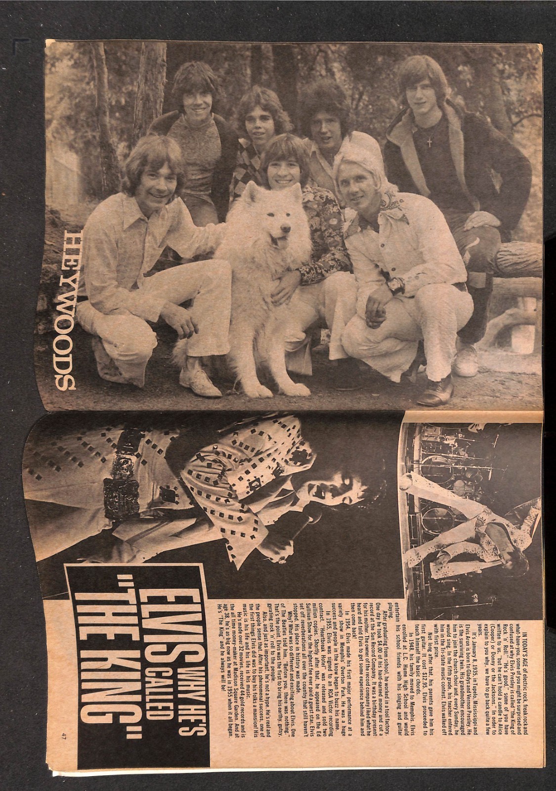 MARCH 1974 TEEN LIFE MAGAZINE, DONNY OSMOND, THE JACKSONS, ELVIS, ETC.