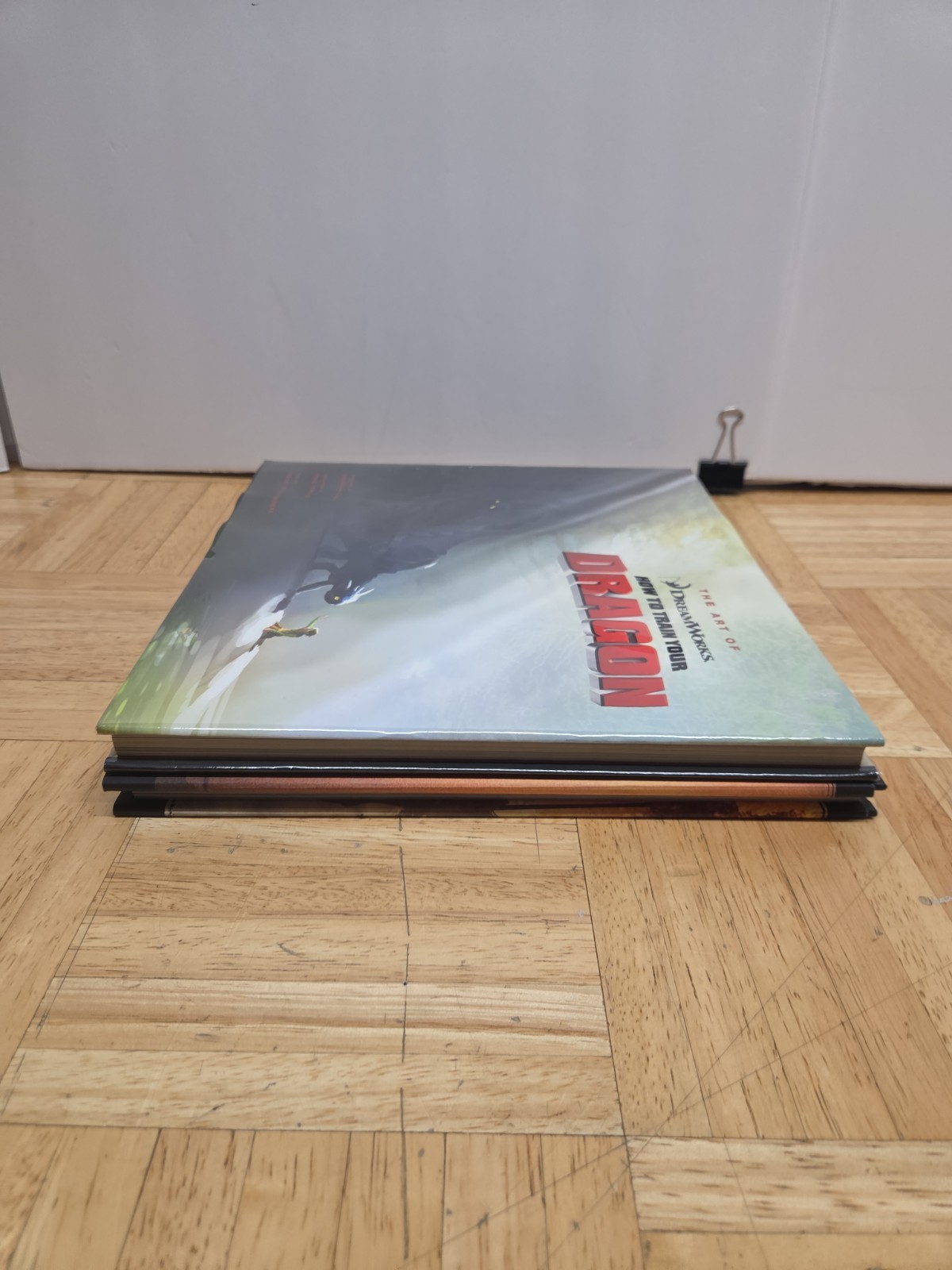 The Art of How to Train Your Dragon 1 & 2 Book Lot Hardcover DreamWorks Rare