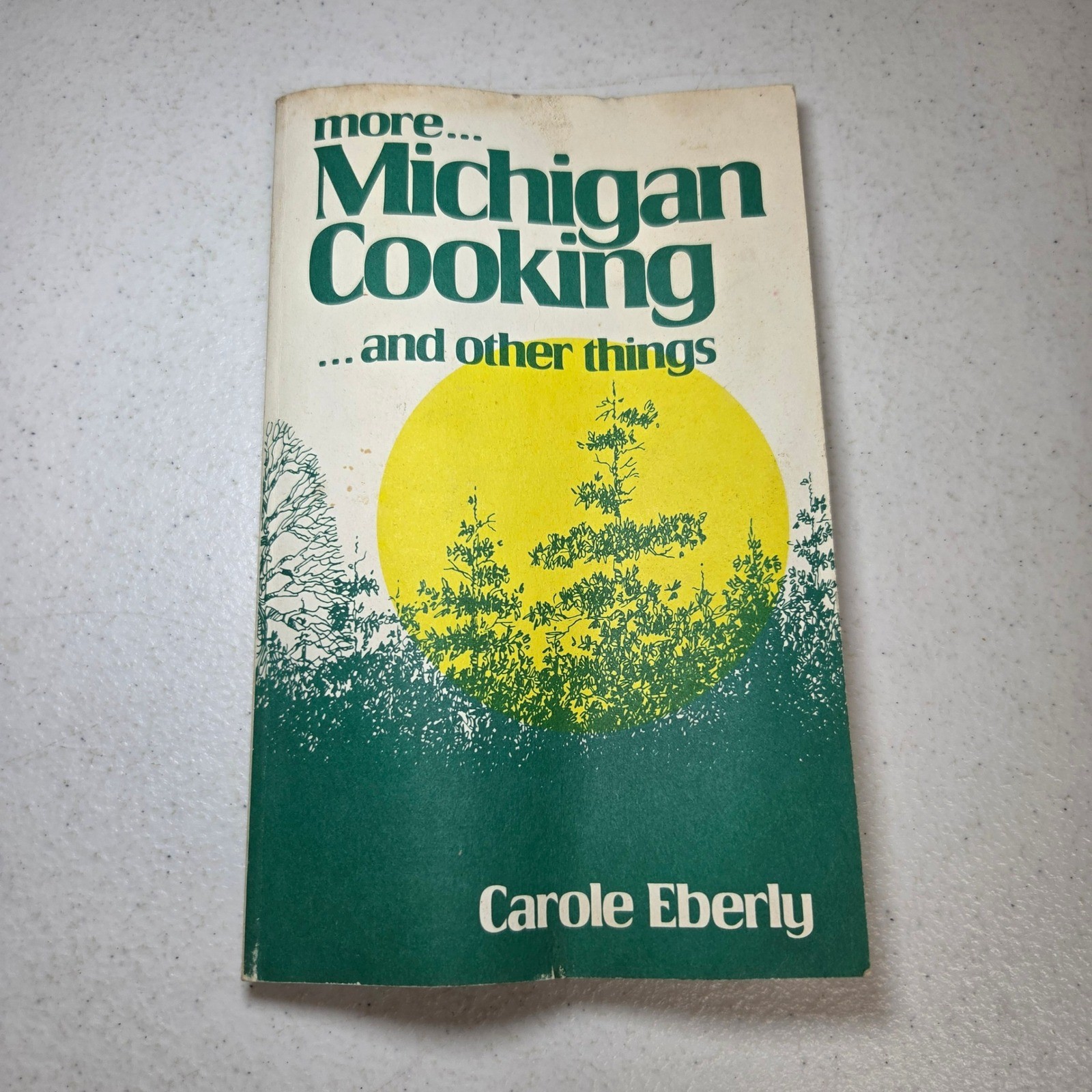 More Michigan Cooking and Other Things Carole Eberly 1st Ed 1981 Fayette Detroit