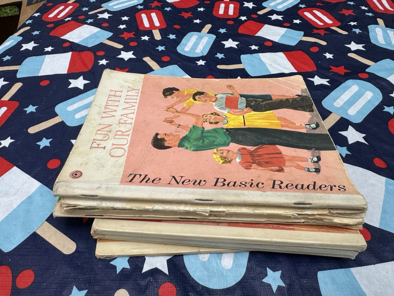 Dick And Jane Book Lot Vintage 8 Books Acceptable Condition Paperback