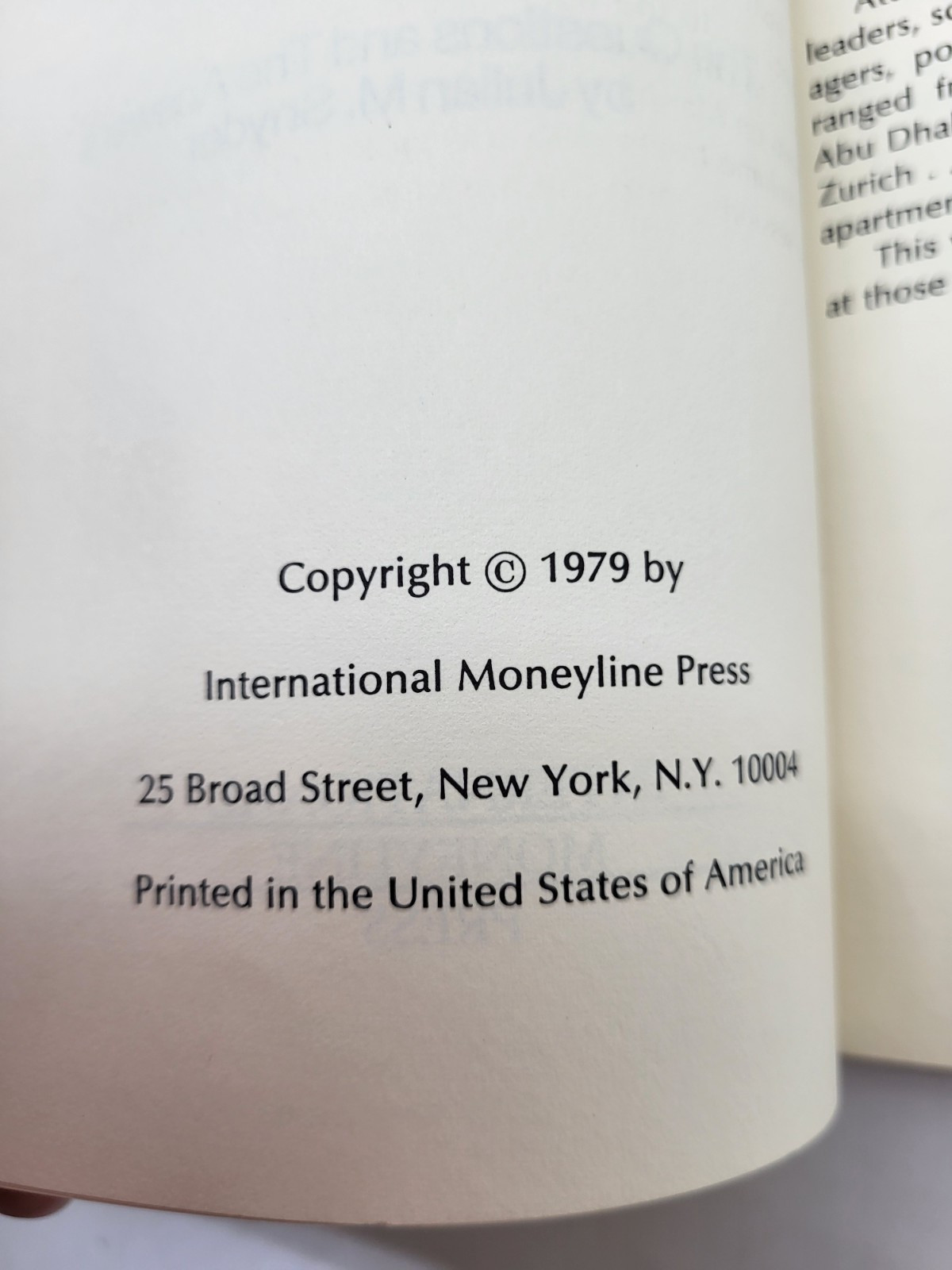 1979 Rules for Financial Survival By Julian M. Snyder