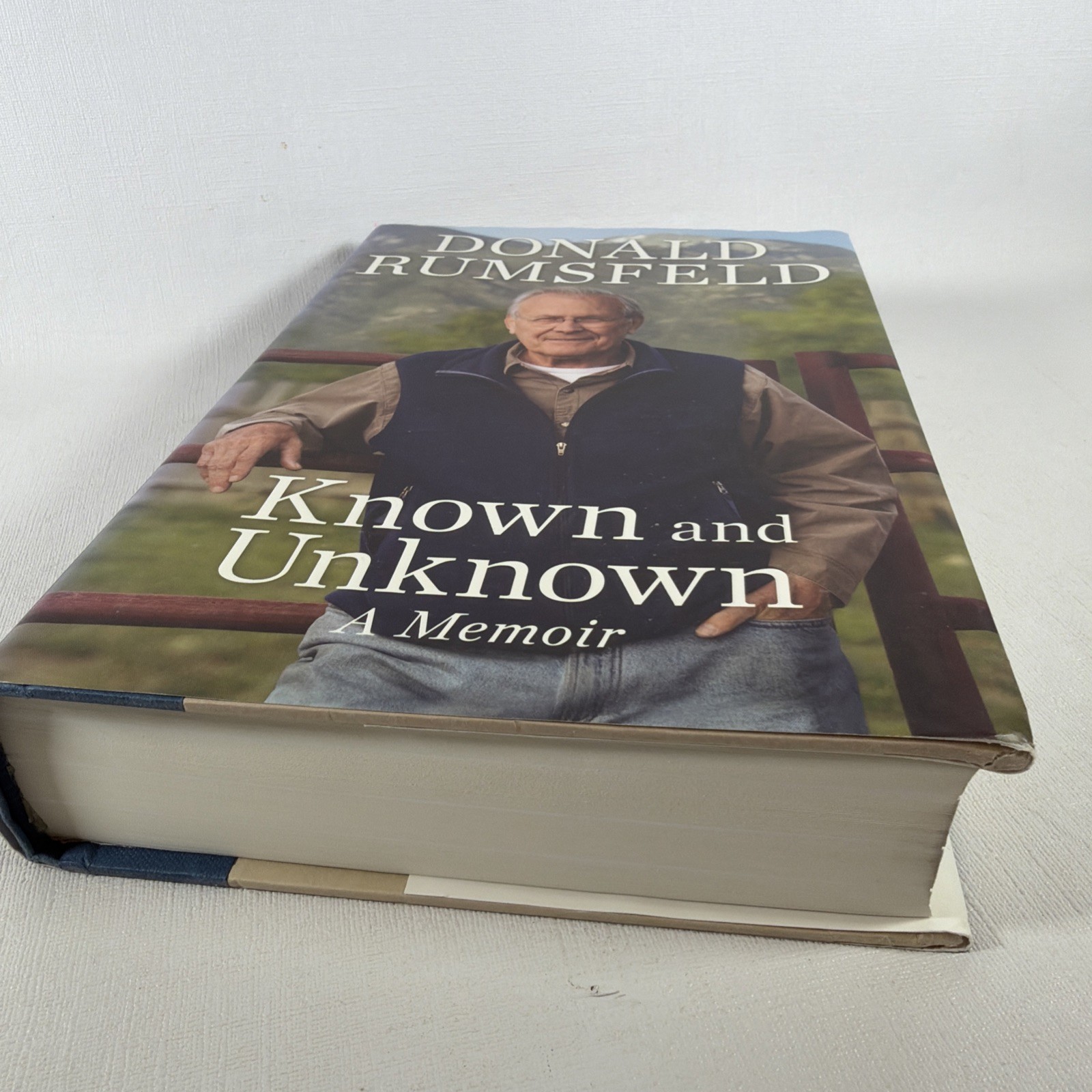 Donald Rumsfeld Memoir (1st Ed. & Print) Plus Rumsfeld’s Rules