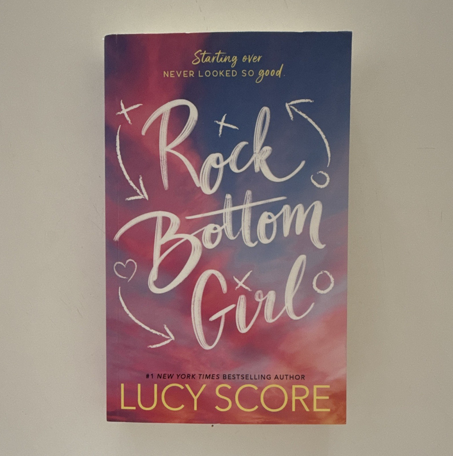 Lucy Score Rock Bottom Girl Paperback Bloom Books Romance Fiction Novel
