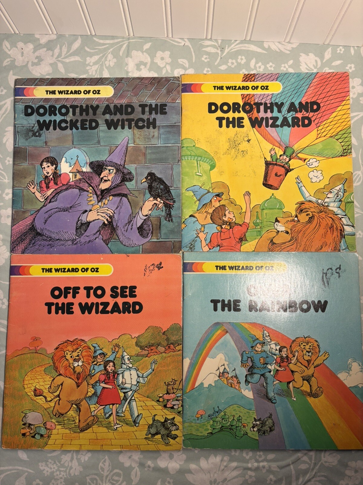 Wizard Of Oz 1980 Paperback Books Lot Of 4
