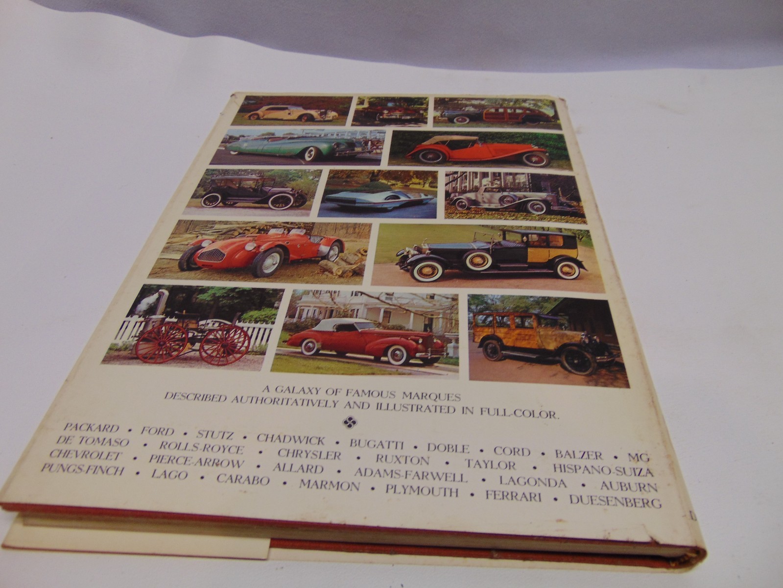 1971 Automobile’s Quarterly’s World of Cars hardcover book w/ jacket 223 pages
