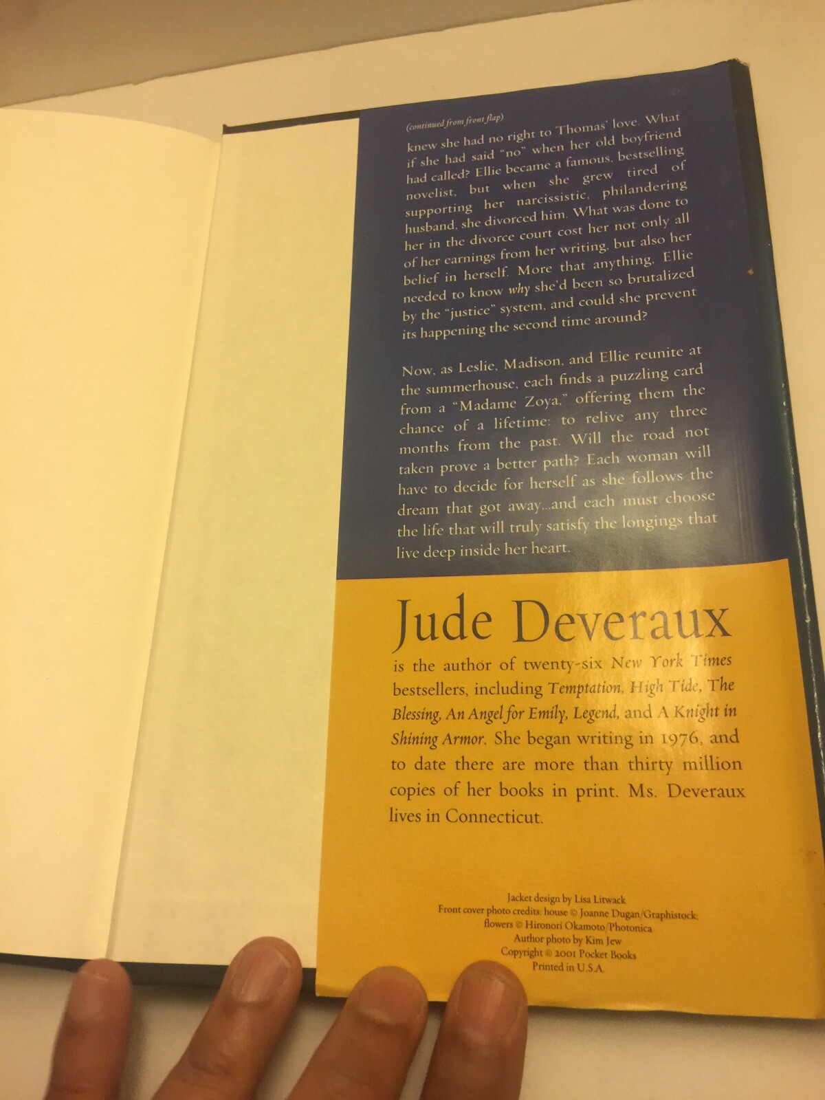 Summerhouse by Deveraux, Jude Hardback Book HC DJ FREE SHIPPING 297 PAGES