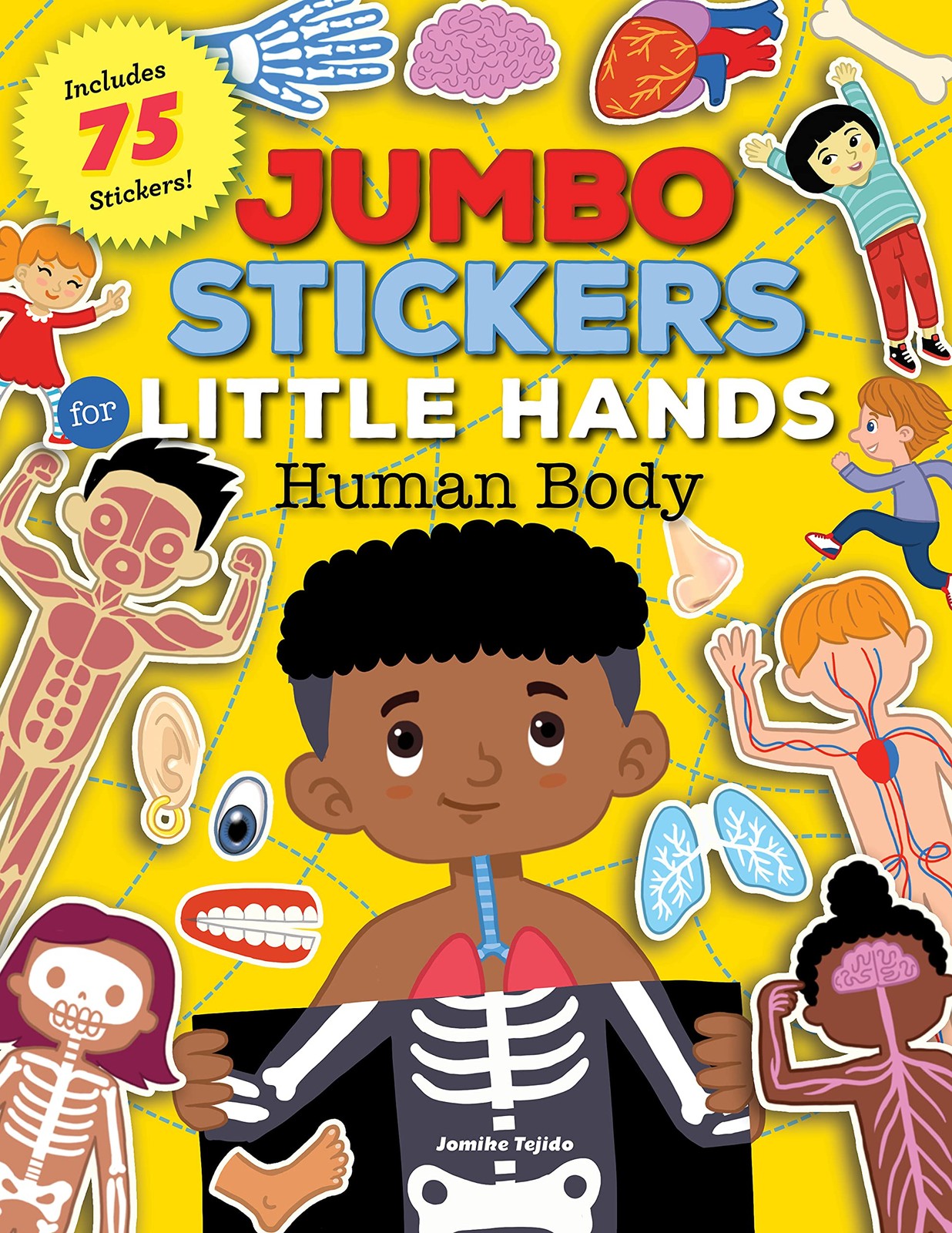 Jumbo Stickers for Little Hands: Human Body: Includes 75 Stickers (Volume 1), ,