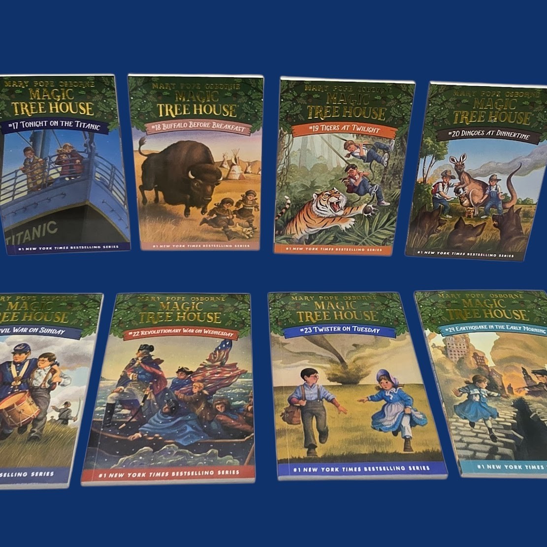 Set 3A: Magic Tree House A Library of Books 1-28 – Mary Pope Osborne Collection