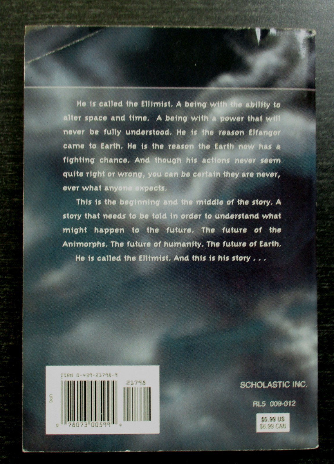 The Ellimist Chronicles (Animorphs) by K. A. Applegate (Mass Market, 2000)