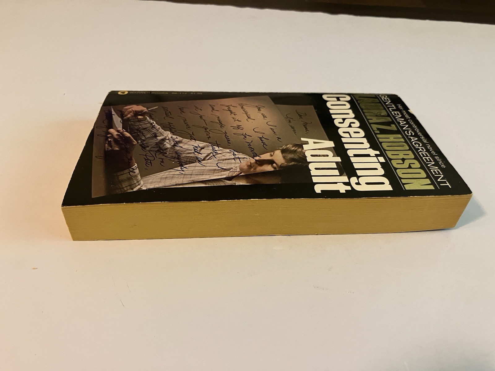CONSENTING ADULT LAURA Z. HOBSON PB WARNER BOOKS 1976 LGBTQ PSYCHOLOGY FAMILY