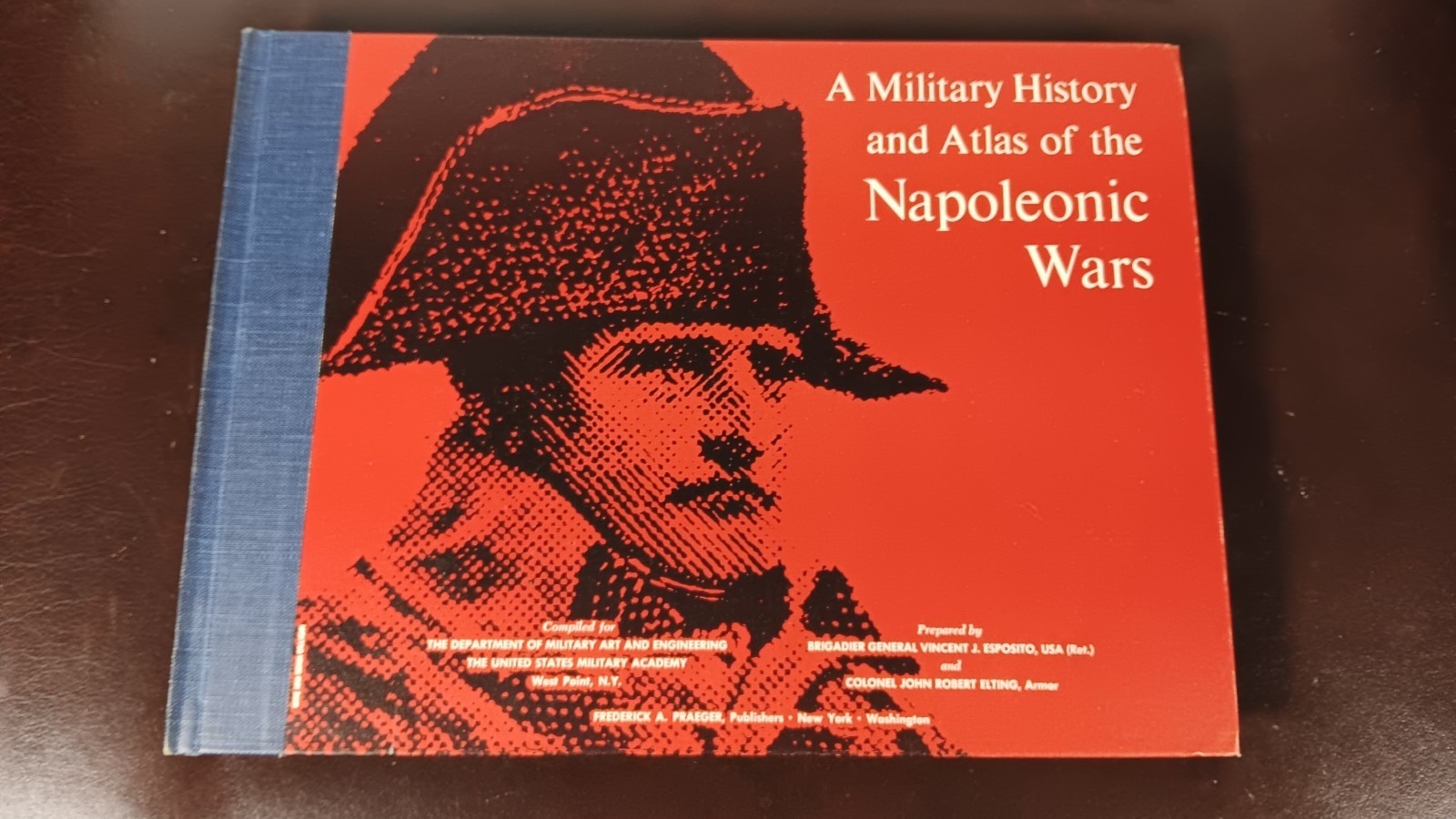 A Military History And Atlas Of The Napoleonic Wars – Vintage 1968 Hardcover