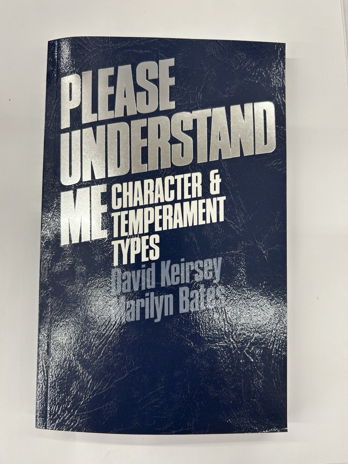 Please Understand Me~ David Keirsey 1984 5th ED PB VTG (FC204-4Q1337