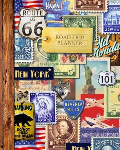 Road Trip Planner: Vacation Planner Travel Journal Diary for 4 Trips, – GOOD