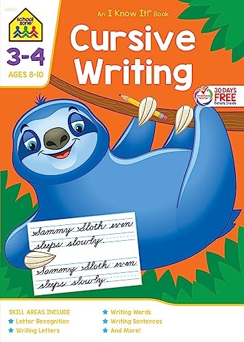Cursive Writing Grades 3-4 – Perfect Paperback By Carolyn Dywer – ACCEPTABLE