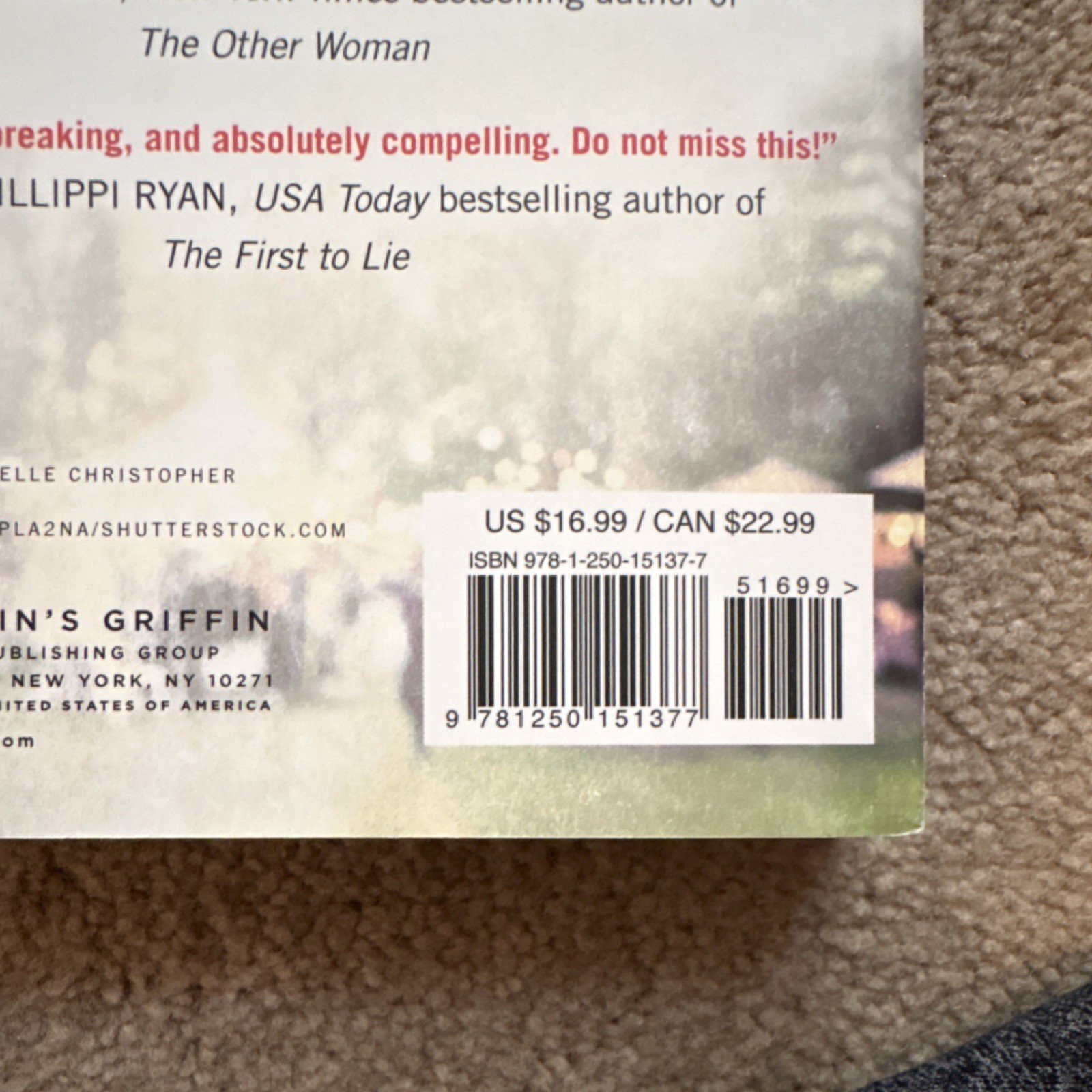 The Dilemma by B. A. Paris (2021, Trade Paperback, St. Martin’s Griffin) Family…