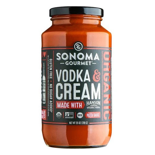 Vodka Cream Pasta Sauce 25 Oz (Case Of 6) By Sonoma Gourmet