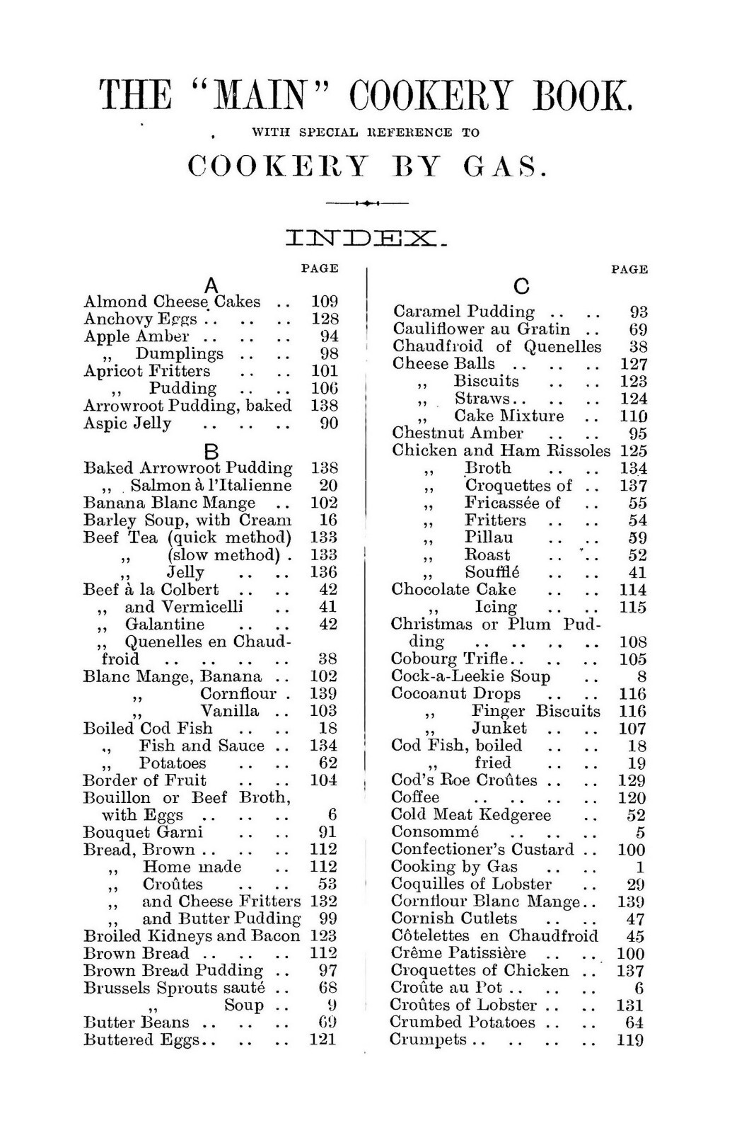 “1900” The Main Cookery Book Vintage Cook Book 154 Pages