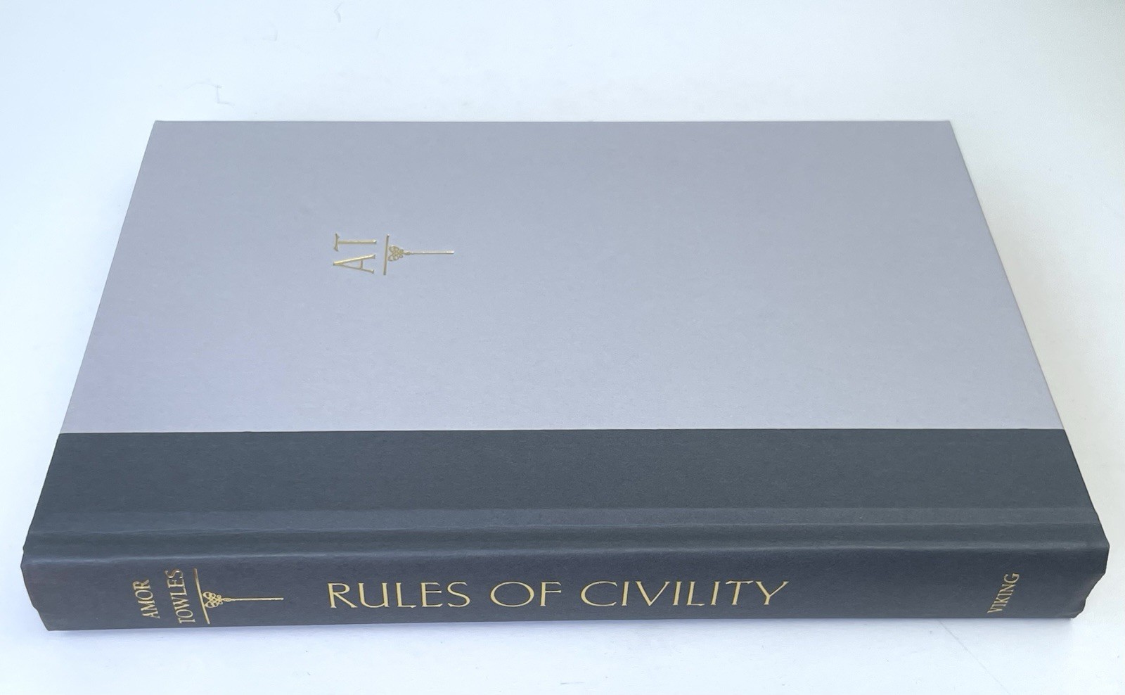 SIGNED by AMOR TOWLES Rules of Civility 2011 HCDJ LIKE NEW