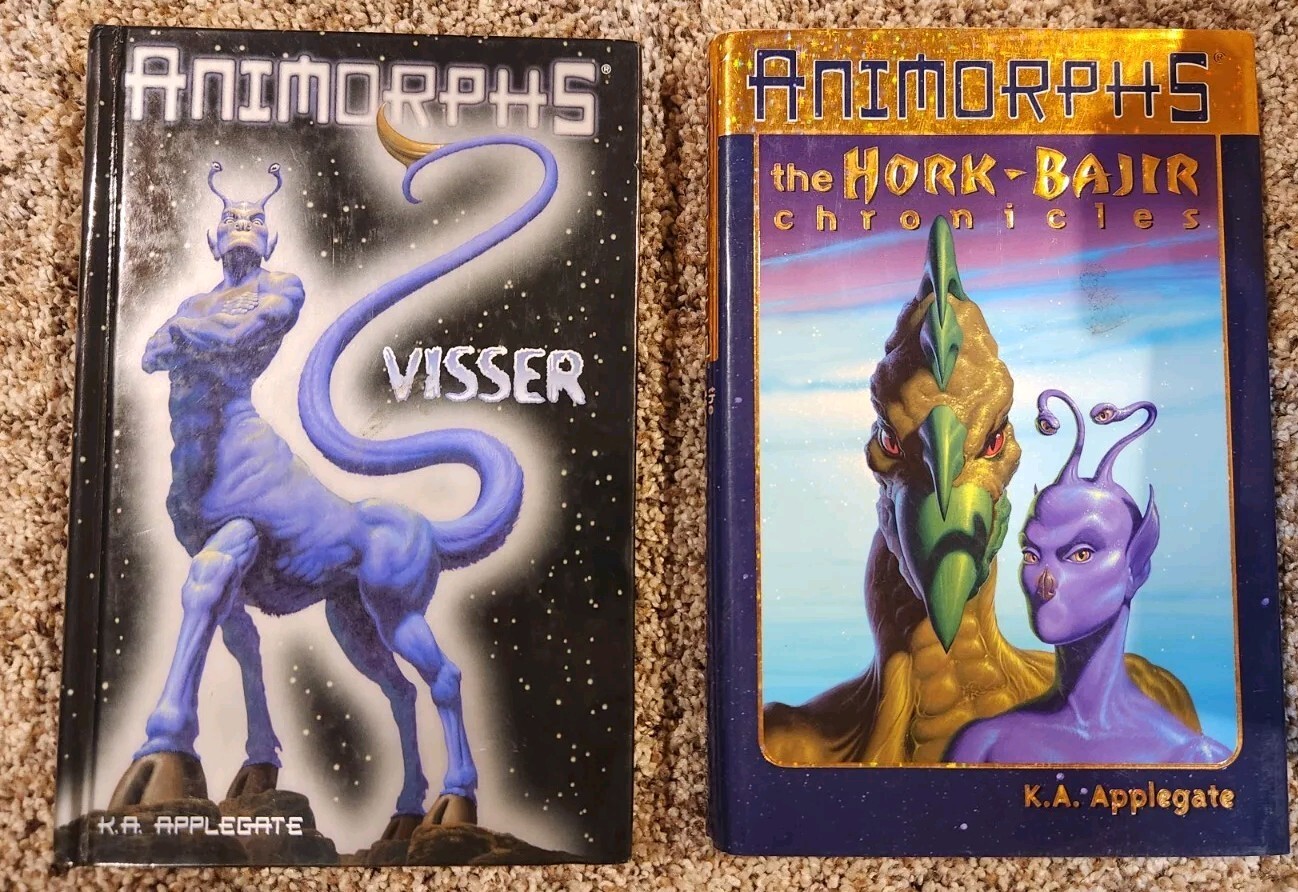Lot of 28 – Animorphs Book – Scholastic Applegate – 2 Hardcover