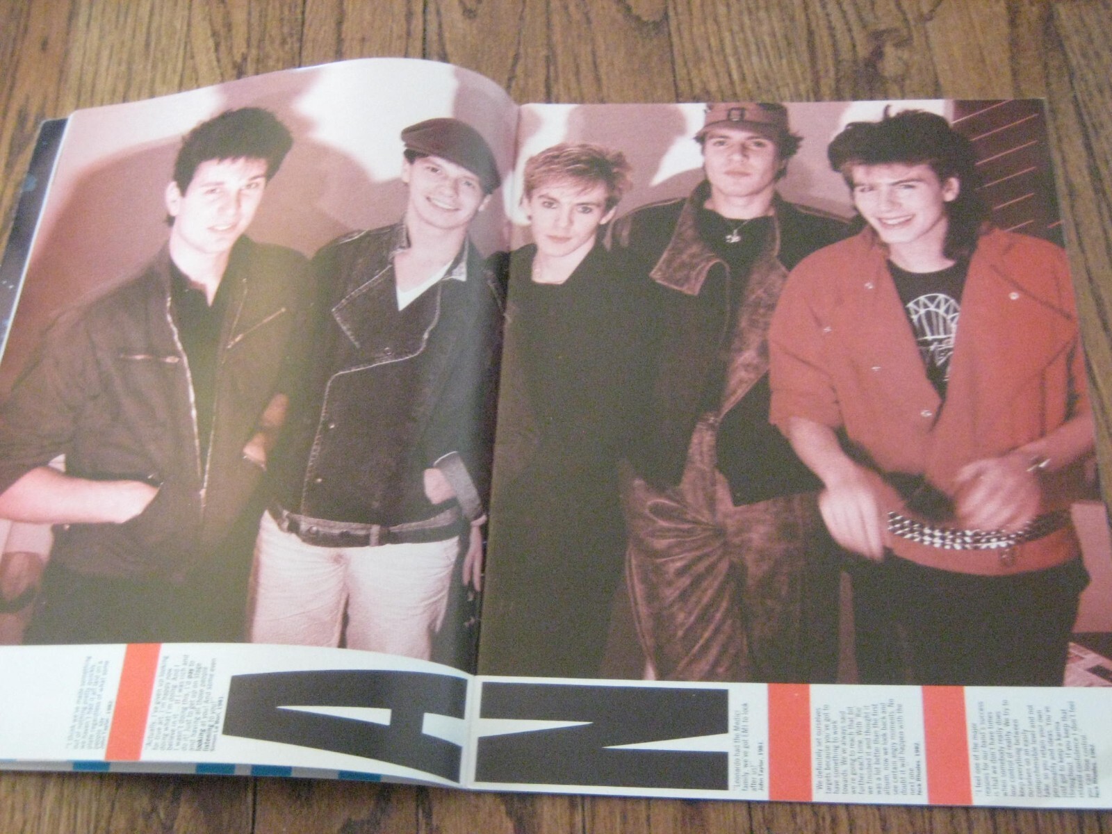Duran Duran Book In Their Own Words 32 pages.