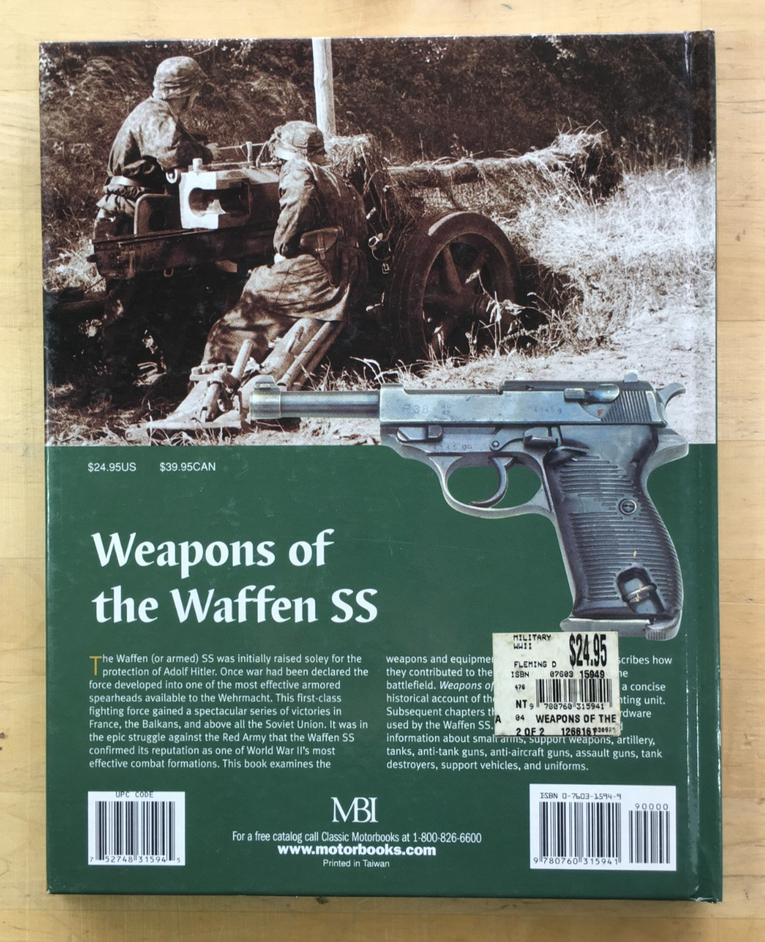 Weapons of the Waffen SS by David Fleming – 2003, Hardcover, Good