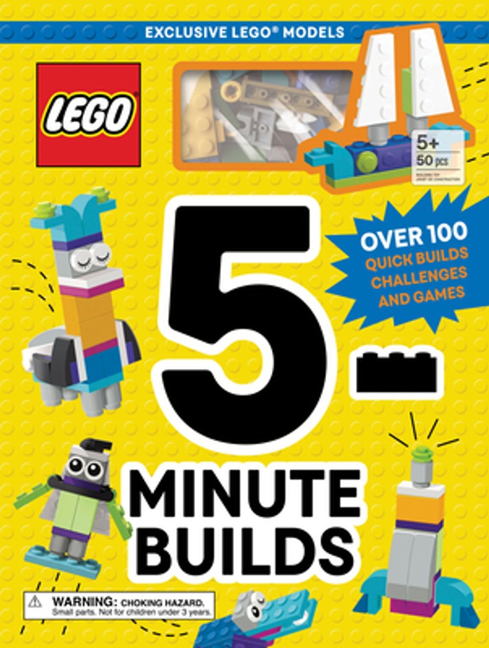 Lego(r) Books. 5-Minute Builds by Ameet Sp Z.O.O. (English) Hardcover Book