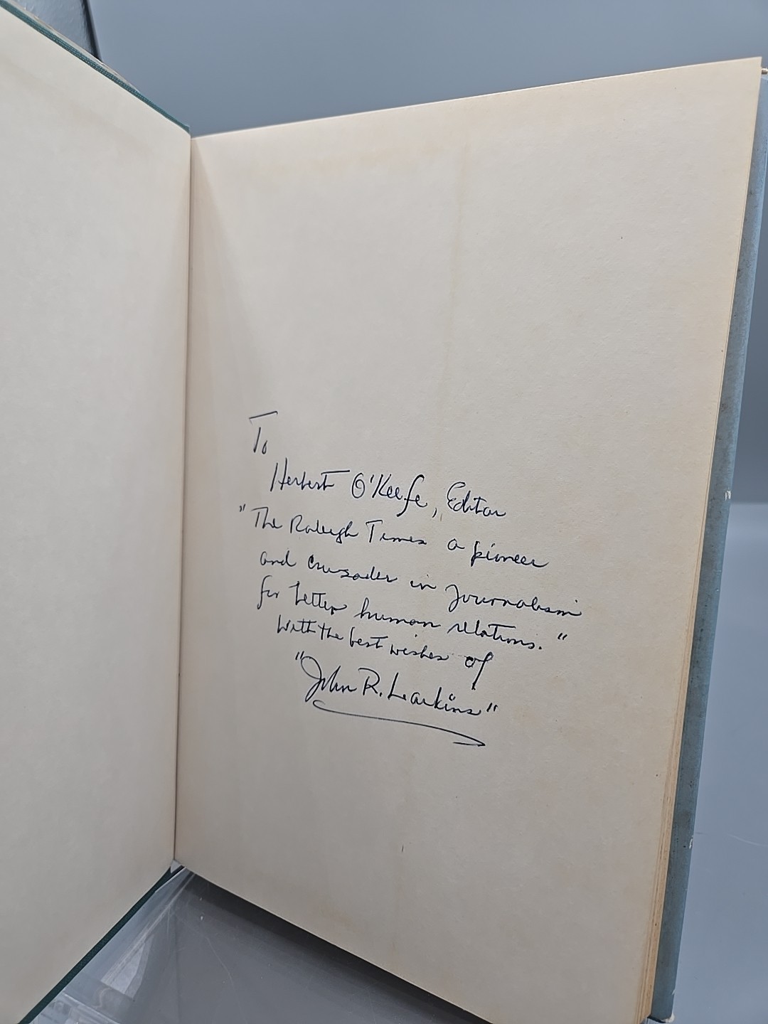 Alcohol and the Negro, Explosive Issues by John R. Larkins SIGNED 1965 1st ED
