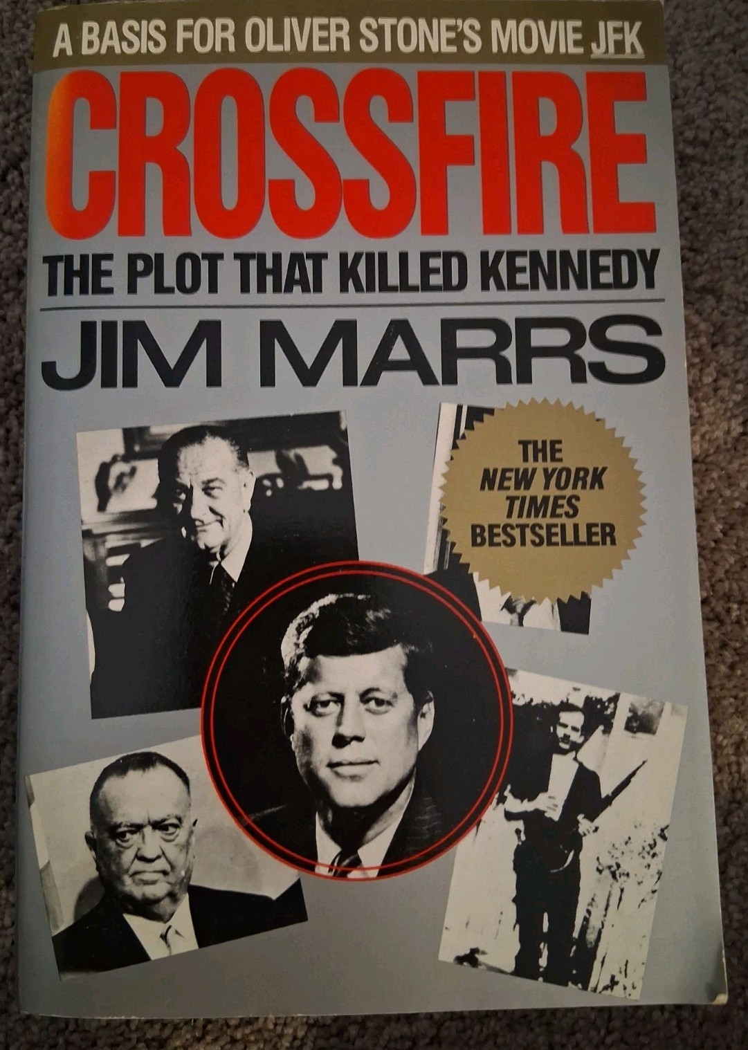 Lot of 4 Jim Marrs Books – Conspiracy Theory Books – Alien Agenda, Crossfire