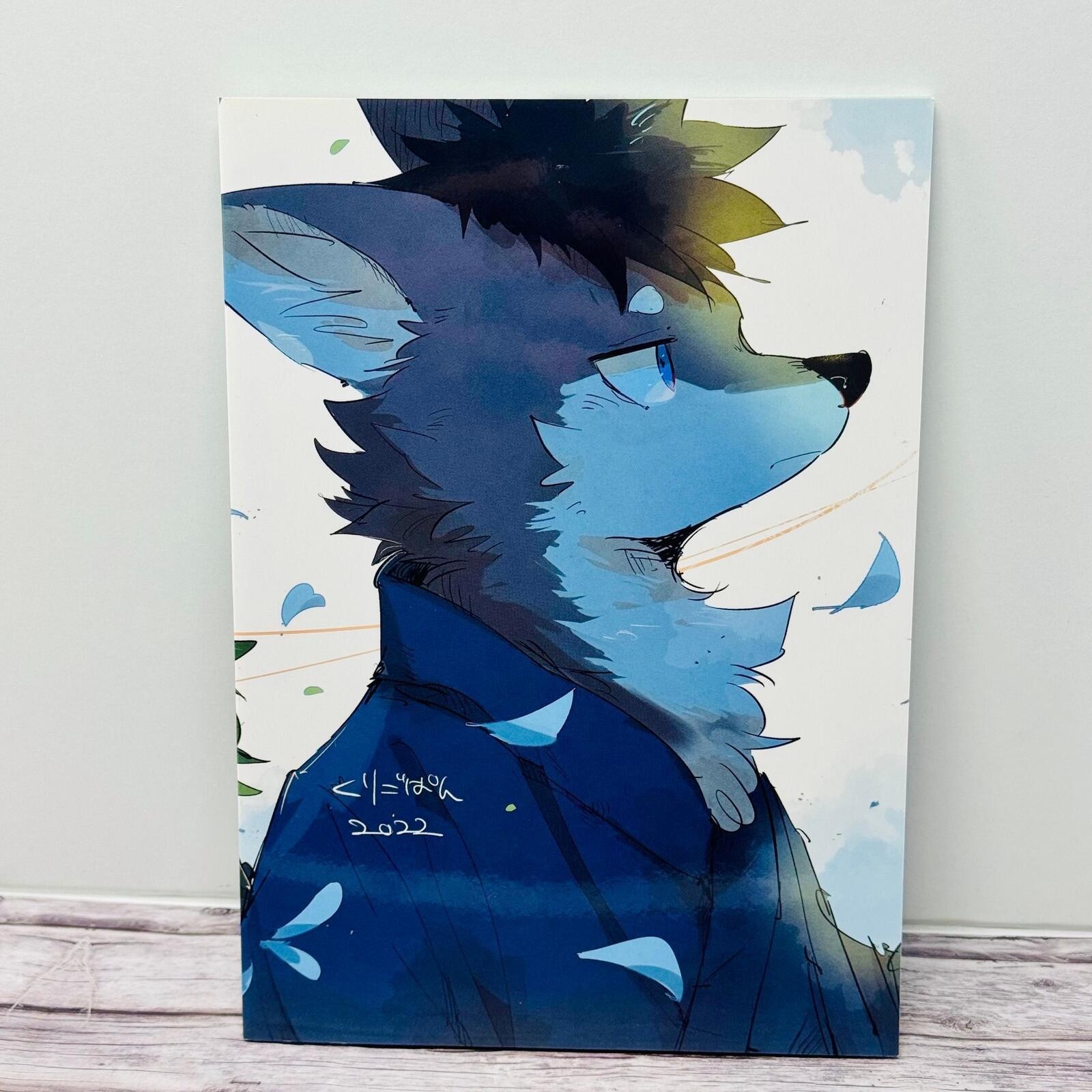 Moved by A Lingering Scent Manga Book Kemono Anthro Japan Import US Seller