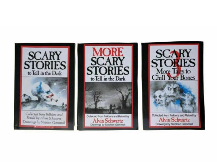 Scary Stories To Tell In the Dark Treasury Bk Set 1 2 3 Original Alvin Schwartz
